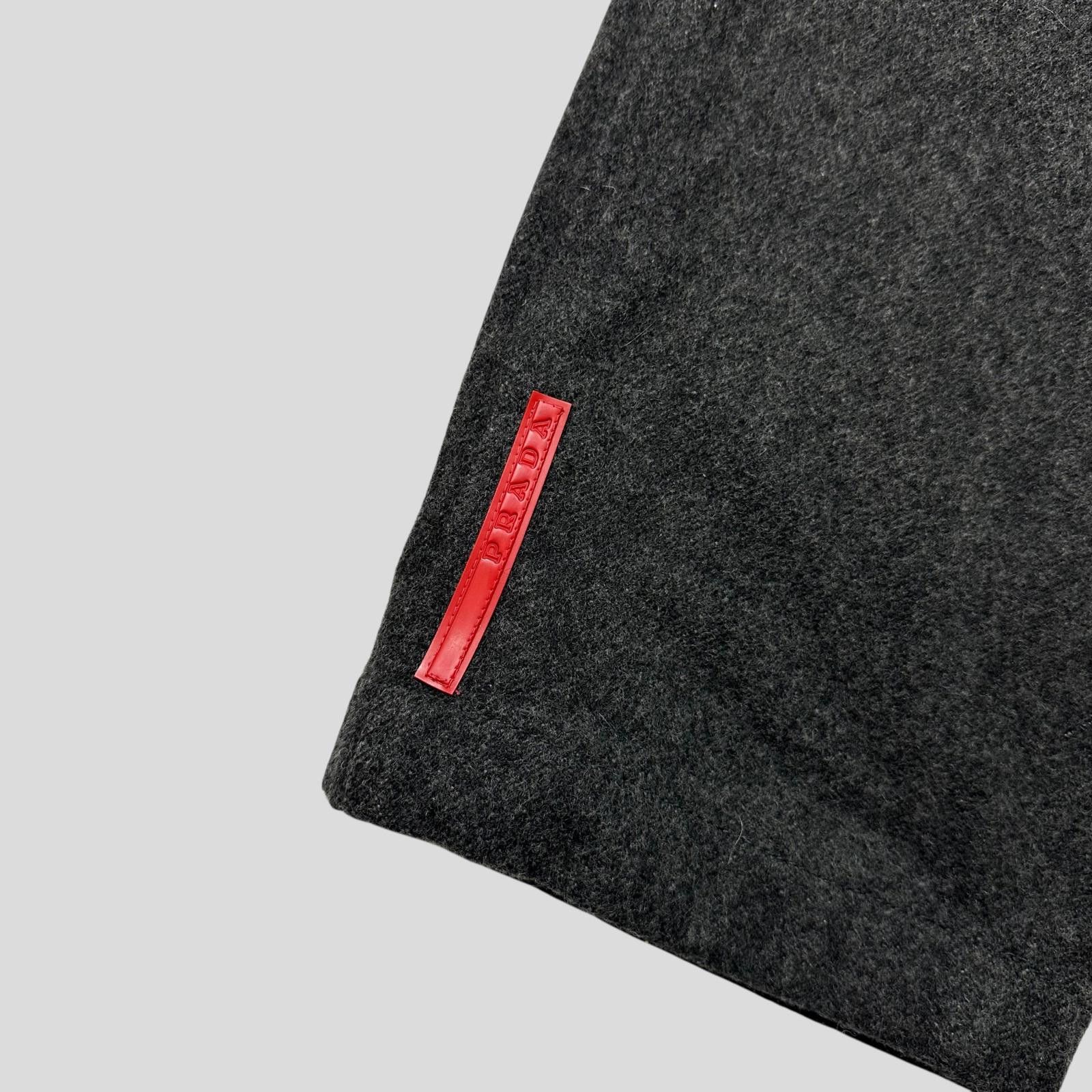 Prada Prada Sport AW99 Heavy Wool Baggy Work Trousers - IT50 Size US 32 / EU 48 - 5 Thumbnail