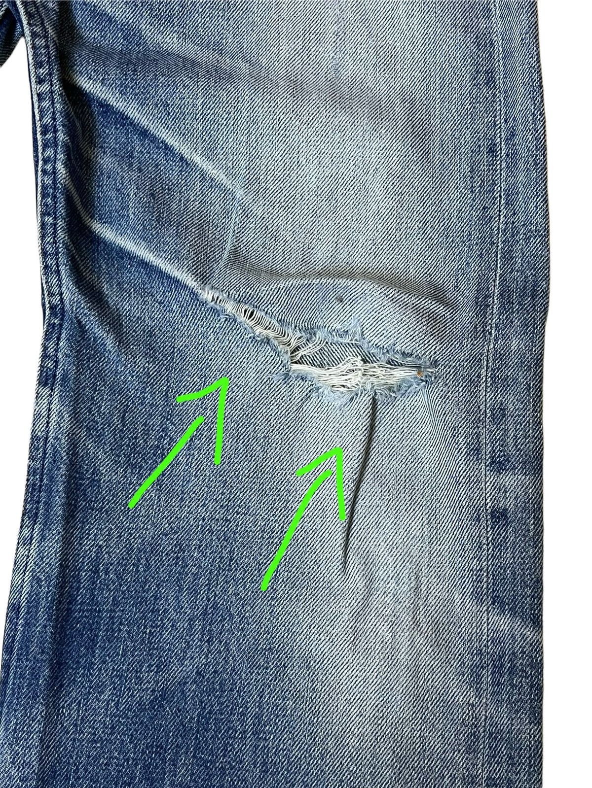 A.P.C. RIP🔥A.P.C RUE DE FLEURUS DISTRESSED SELVEDGE JEANS Size US 29 - 4 Thumbnail