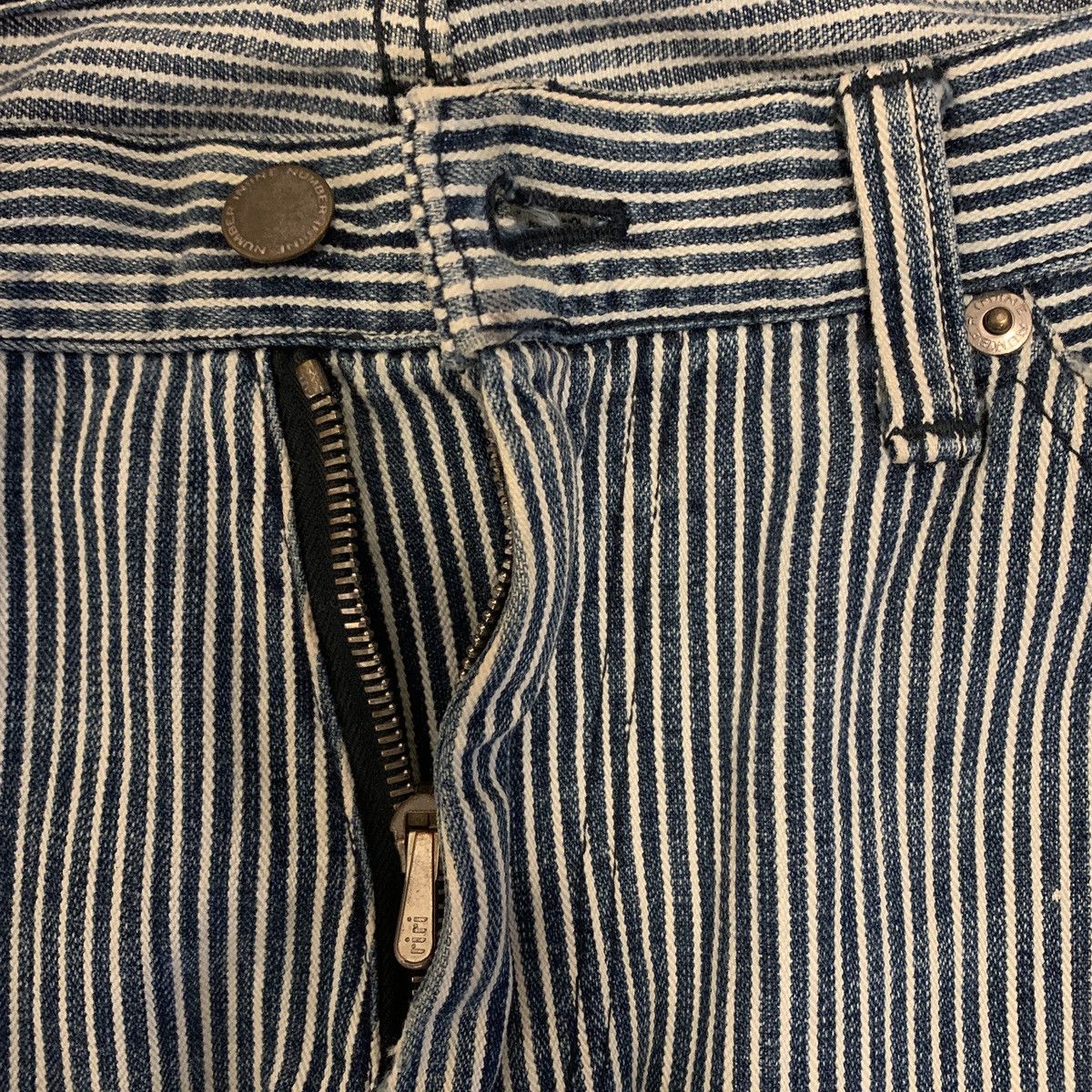 Number (N)ine Number (N)ine 2001AW “Standards” Blue Hickory Grunge Denim Size US 31 - 3 Thumbnail
