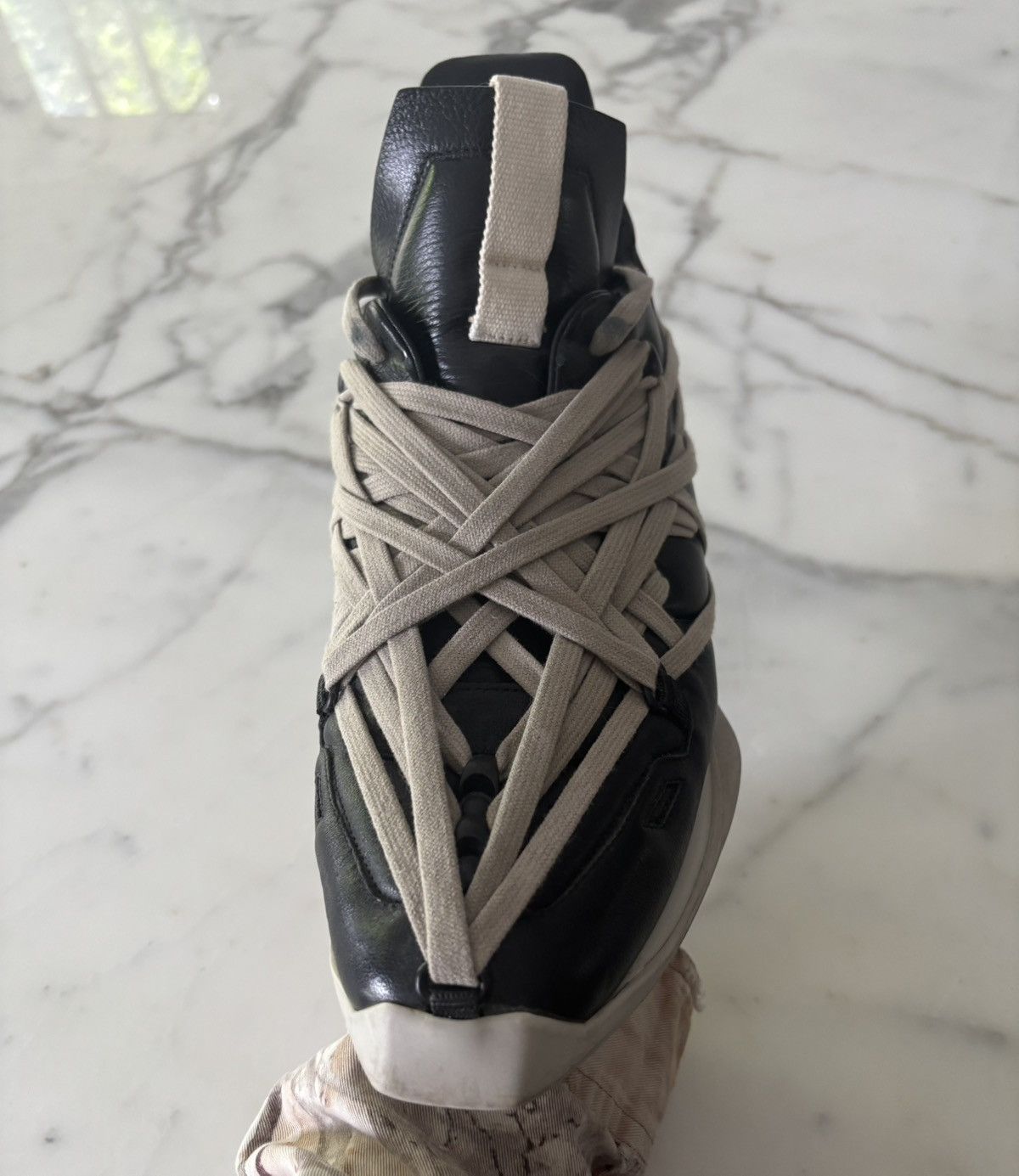 Rick Owens Rick Owens Megalace Runners Size 42 Size US 9 / EU 42 - 4 Thumbnail