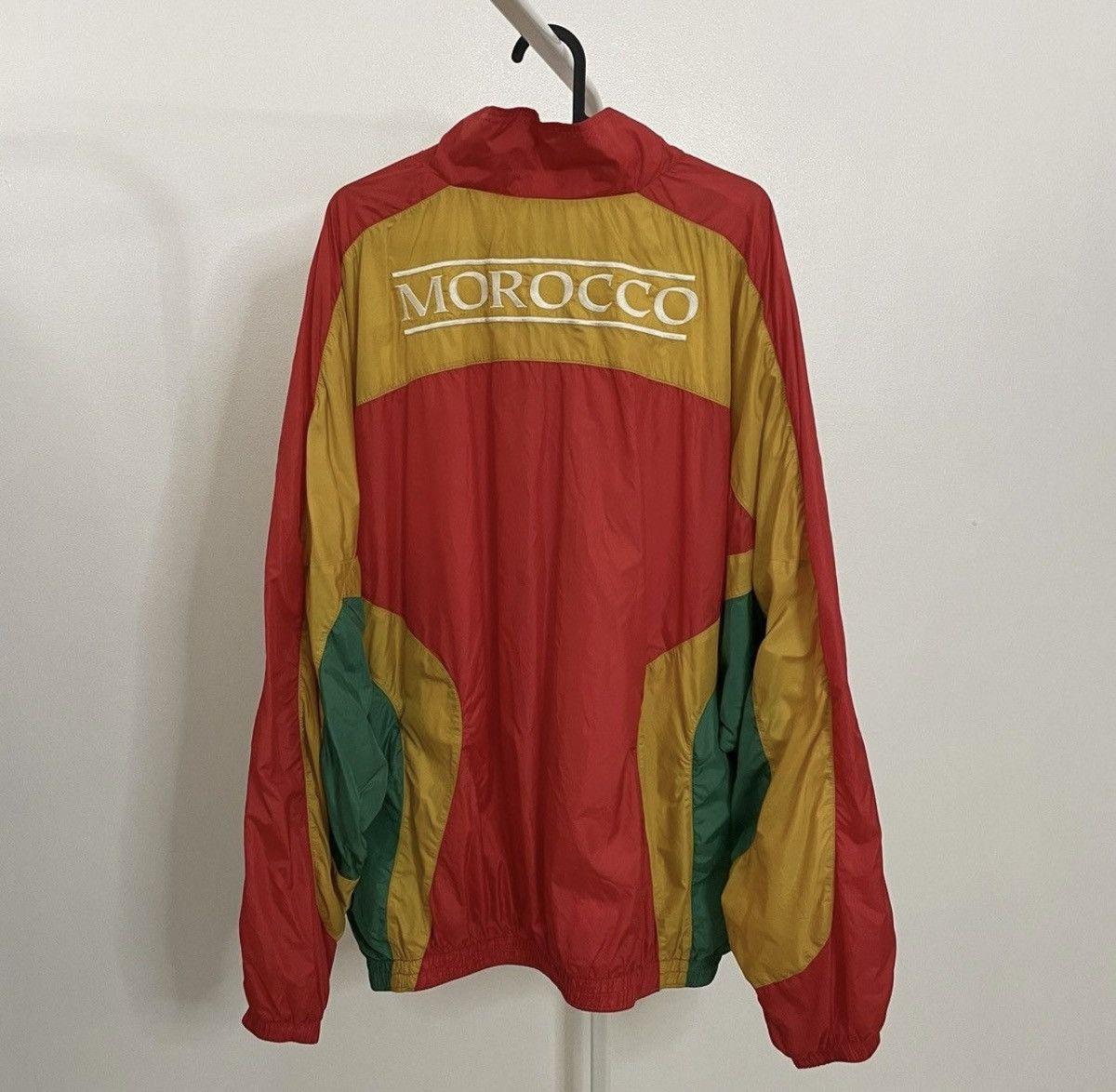 Vintage rare vintage usa-made nike morocco 1999 windbreaker Size US XL / EU 56 / 4 - 2 Thumbnail