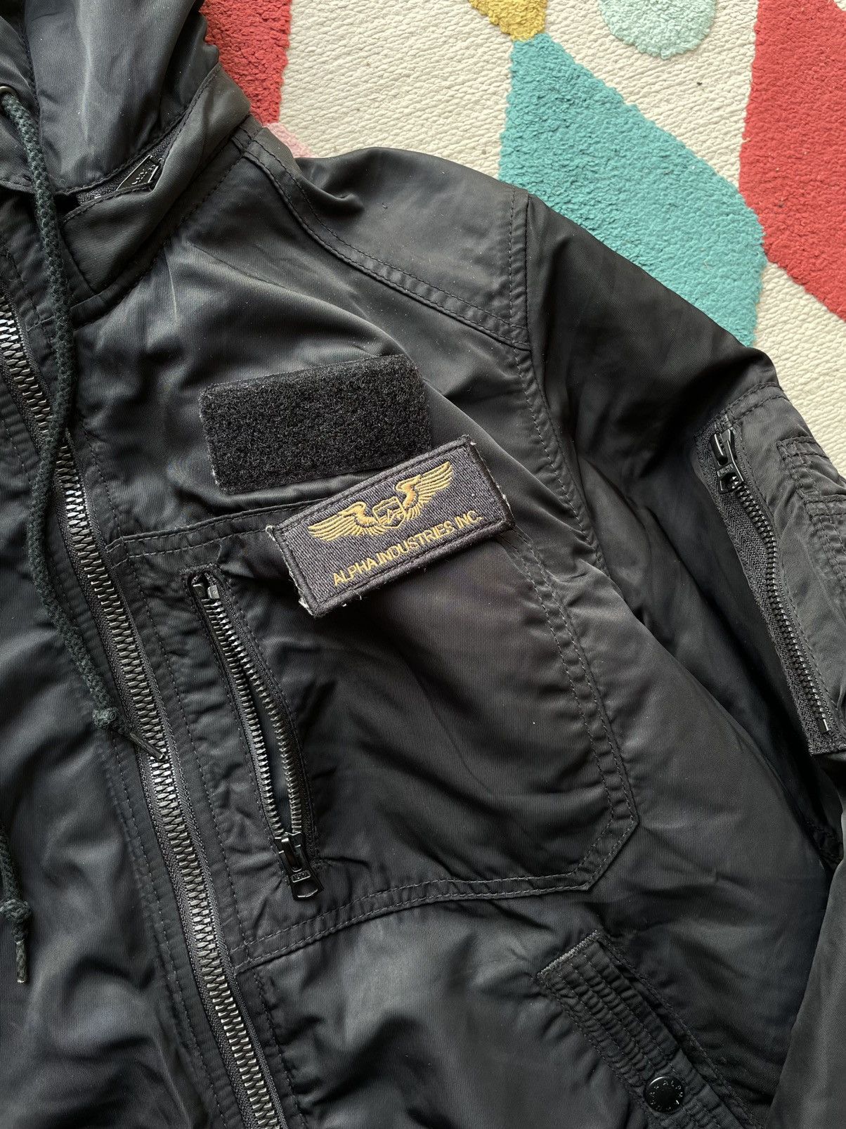 Alpha Industries Alpha Industries Hooded Heavy Jacket Size US M / EU 48-50 / 2 - 8 Thumbnail