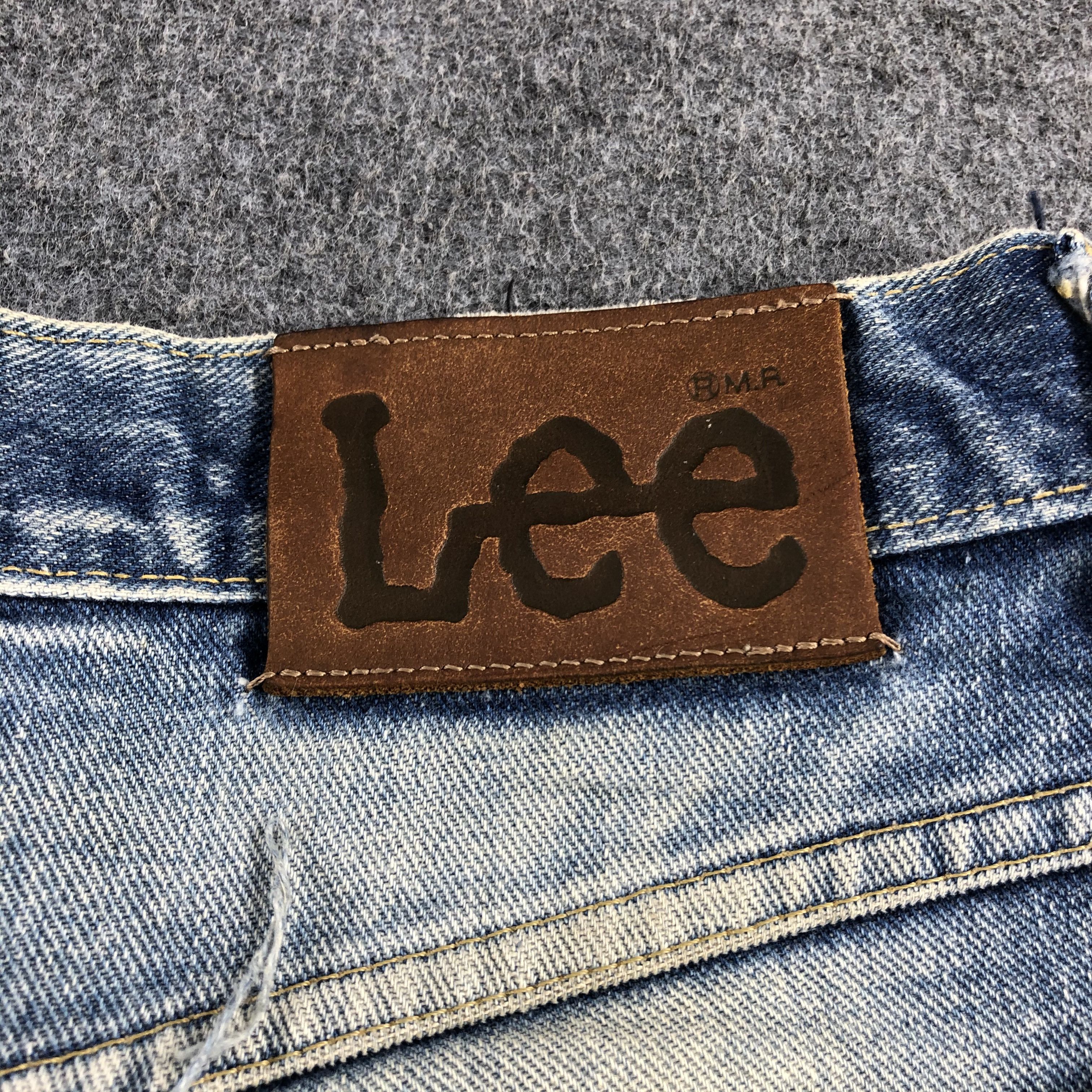Lee Vintage Blue Wash Lee Jeans-J1897 Size US 31 - 5 Thumbnail