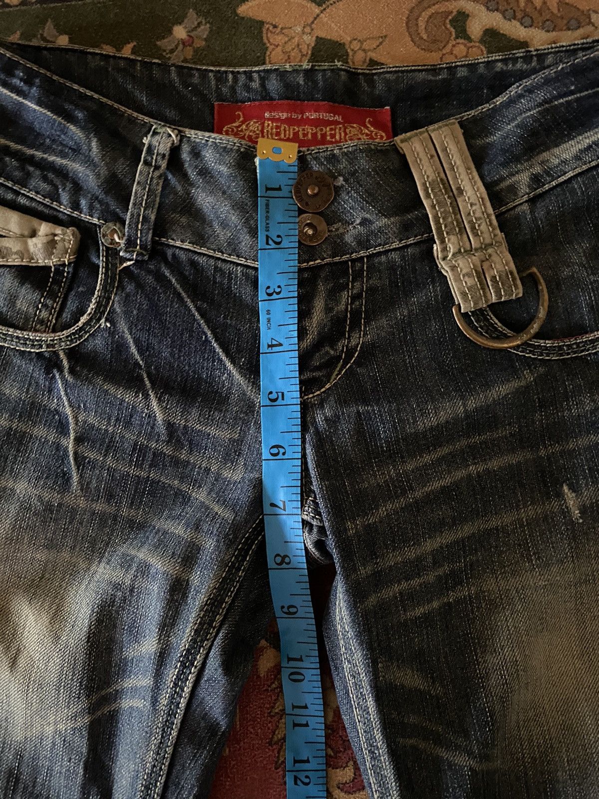 Japanese Brand Japanese Brand Red Pepper Jeans Distressed Denim Size US 29 - 19 Thumbnail