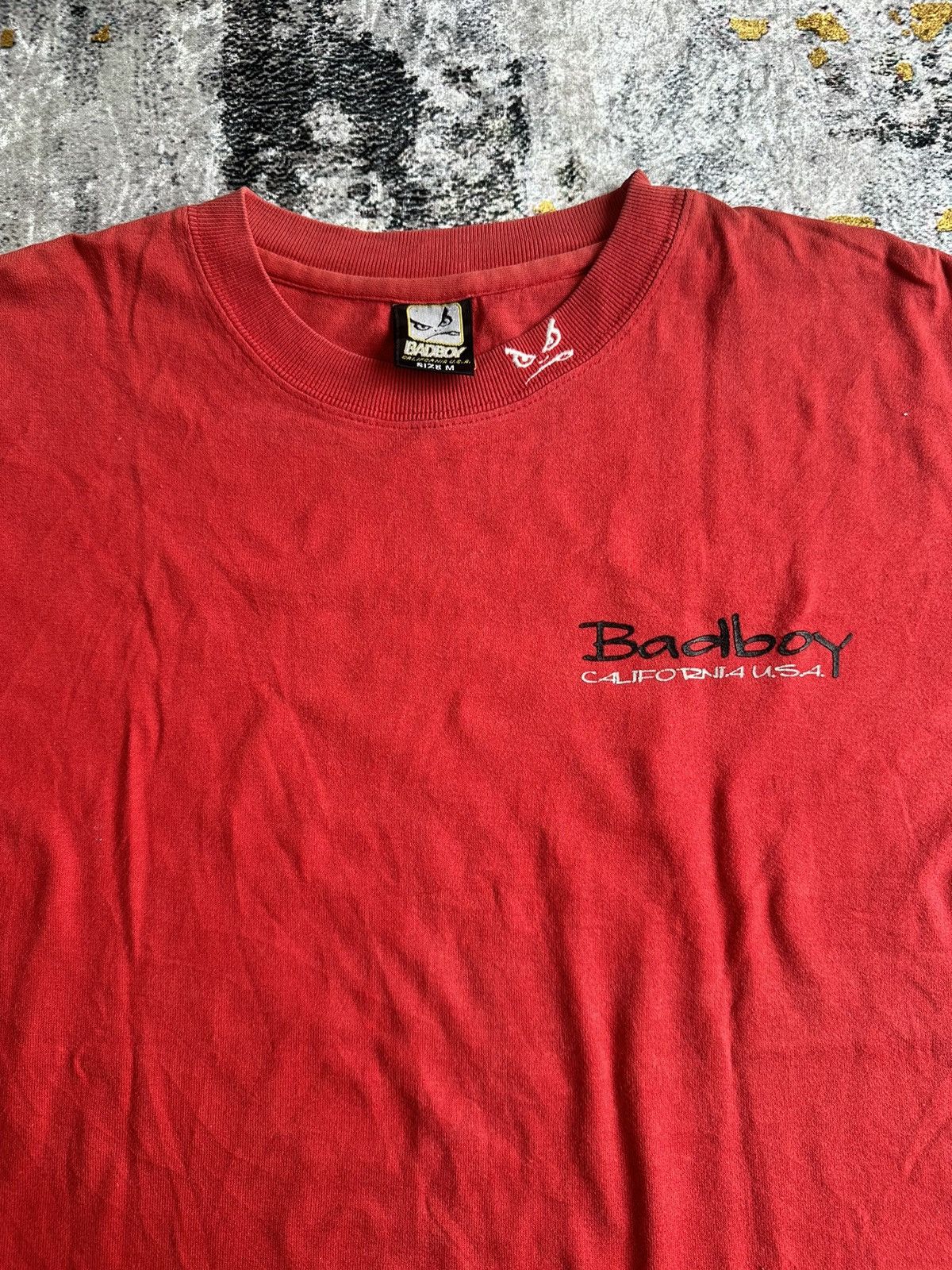 Japanese Brand LOOK A BADBOY CRAZY FADED POEM TSHIRT Size US M / EU 48-50 / 2 - 4 Thumbnail