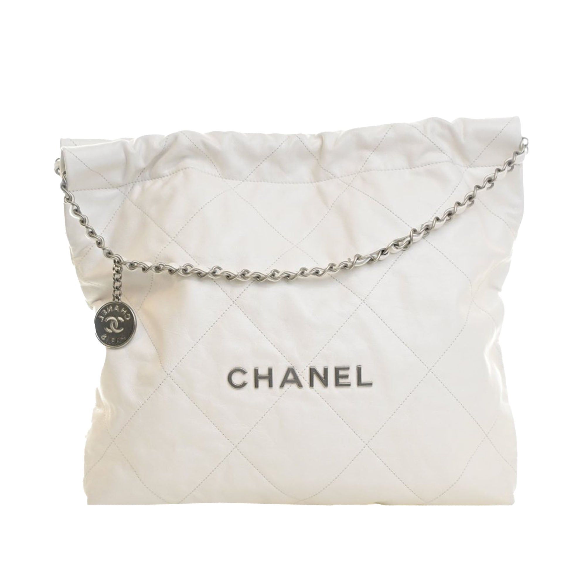 Chanel Medium Shiny Calfskin 22 Handbag Size ONE SIZE - 1 Thumbnail