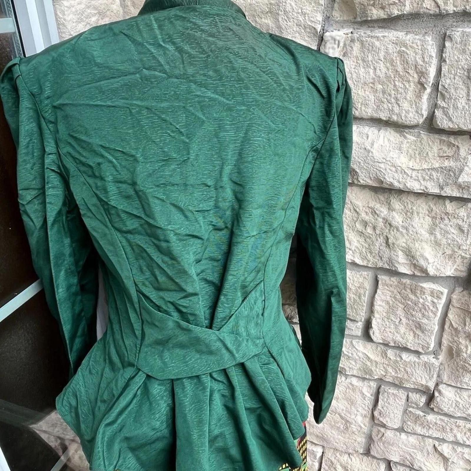 Other Vintage Ladies Workers Union Green Coat Blazer ILGWU medium Size M / US 6-8 / IT 42-44 - 2 Thumbnail