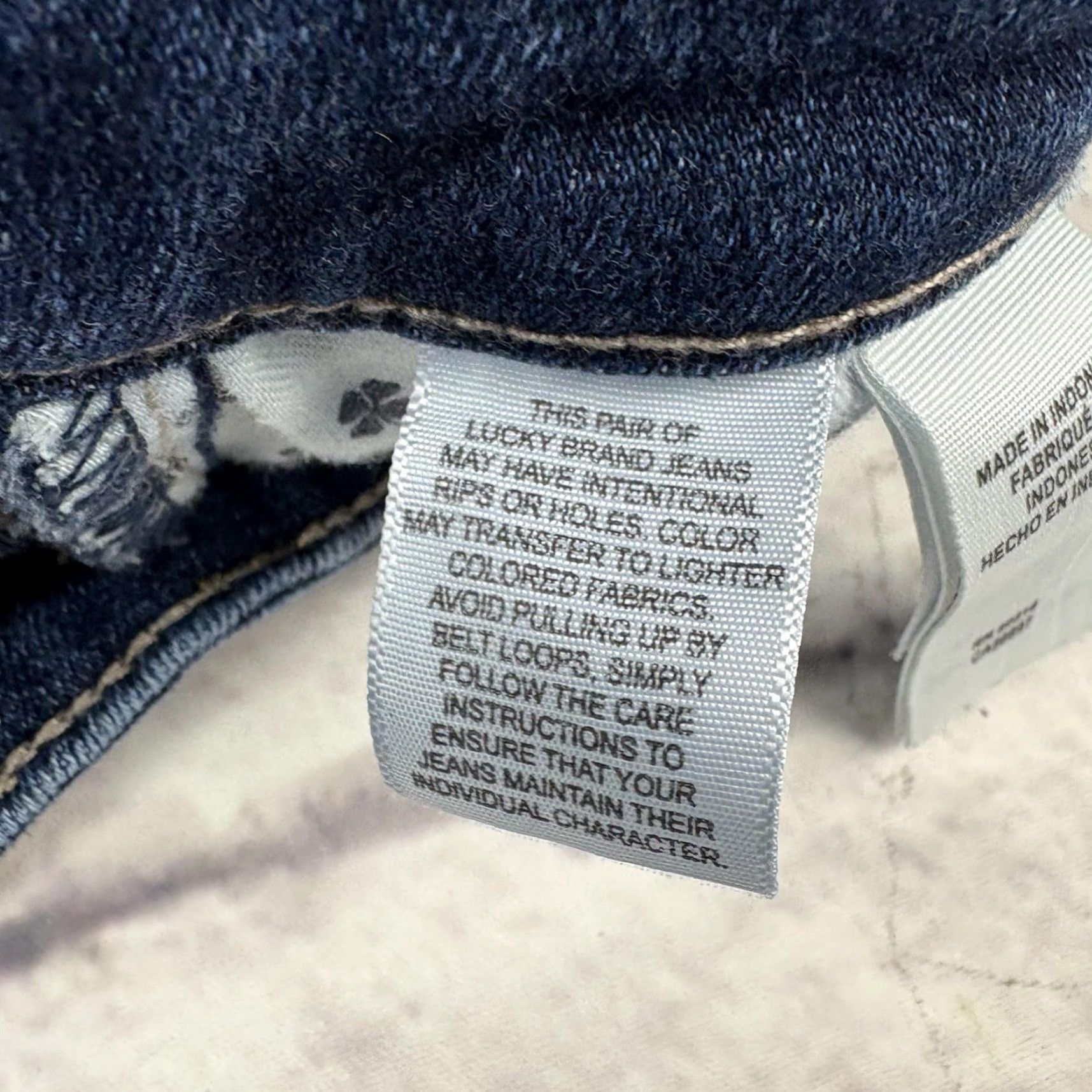Lucky Brand Lucky Brand Jeans Womens 8 29 Ankle Bridgette Skinny Stretch Denim Blue Mid Rise Slim Pockets Zip Fly Size 30" / US 8 / IT 44 - 7 Thumbnail