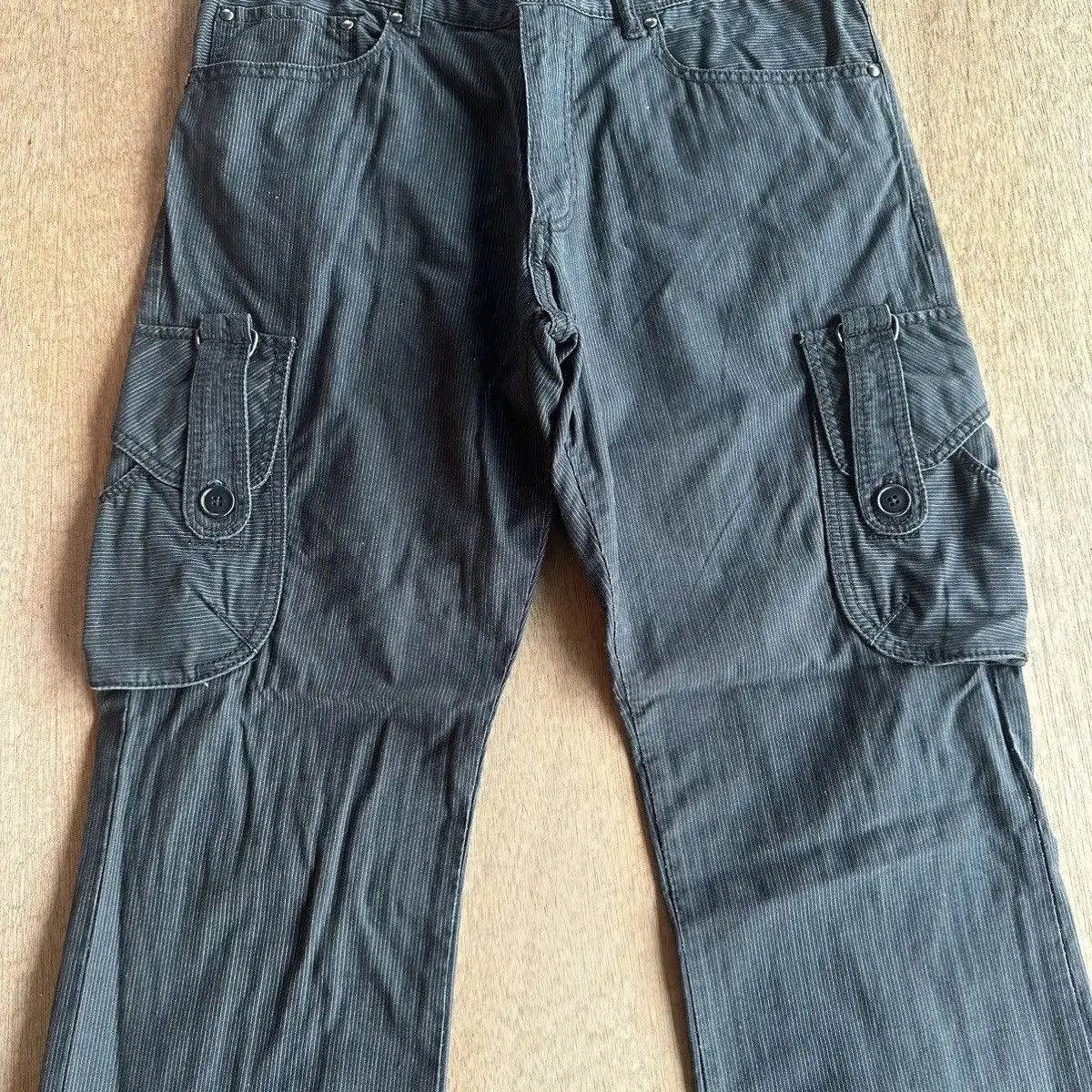 Aitor Throup STEALS! SPINASH JAPAN TROUSERS BONDAGE PUNK RARE CARGO PANTS Size US 33 - 4 Thumbnail