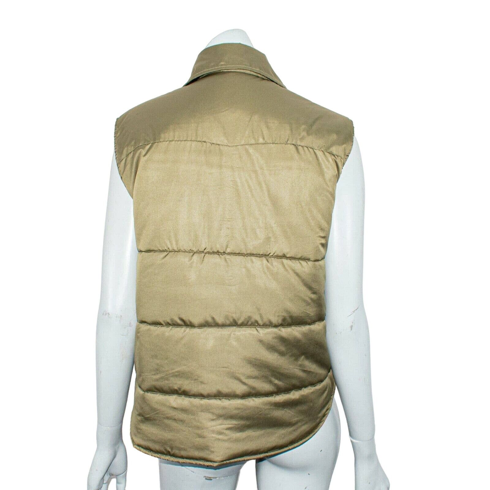 NSF NSF Women's Aida Puffer Vest Jacket in Army Green Size M / US 6-8 / IT 42-44 - 3 Thumbnail