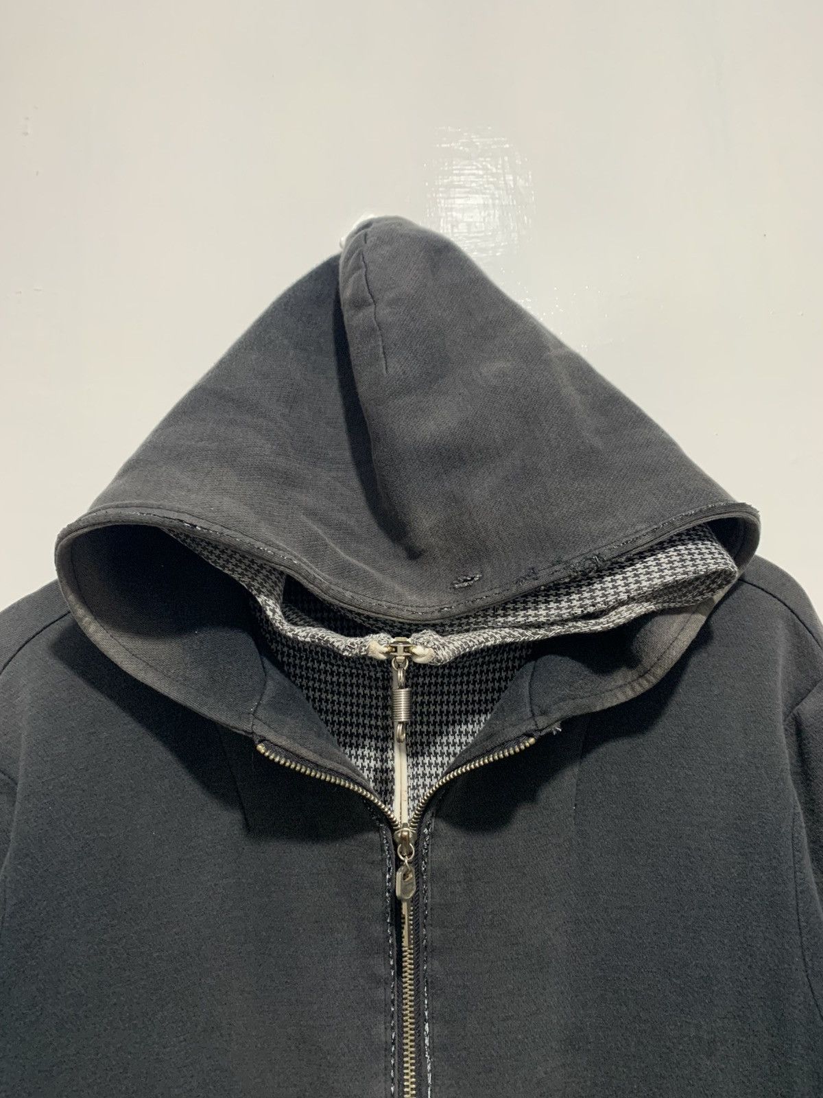 Japanese Brand Rare FRJ Japanese Double Layer Sunfaded Distressed Jacket Size US M / EU 48-50 / 2 - 13 Thumbnail