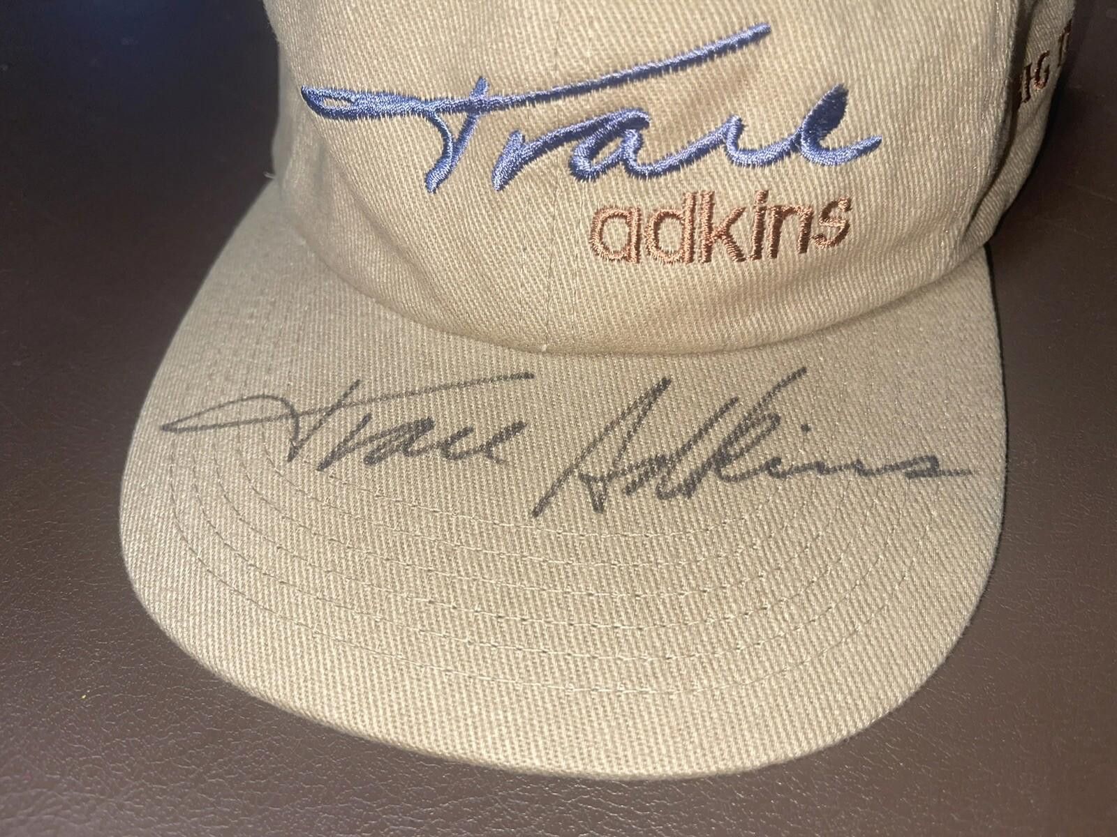 Other Trace Adkins Autograph Hat / Big Time Album / Signed Hat Size ONE SIZE - 2 Thumbnail
