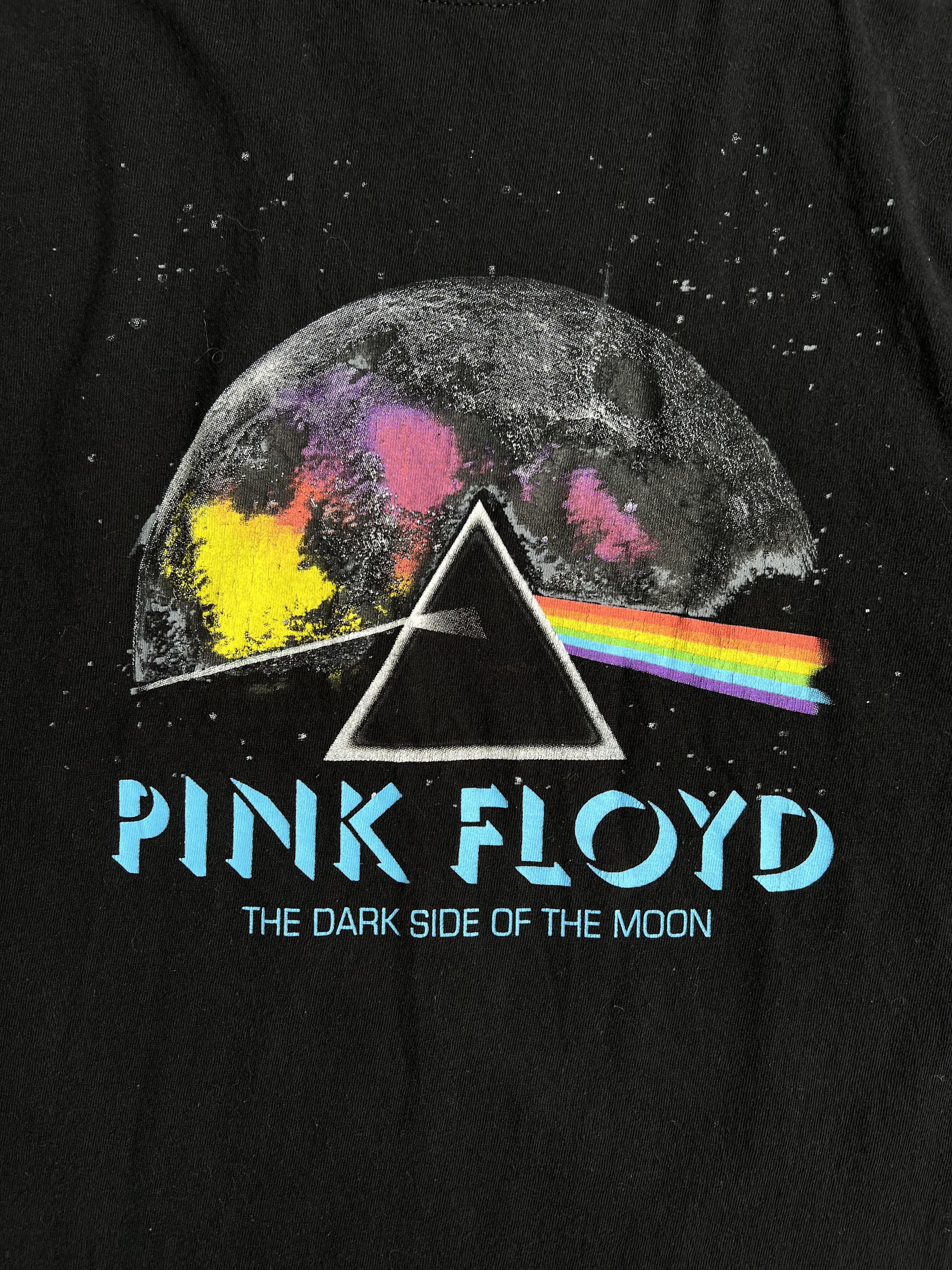 Band Tees × Pink Floyd × Rap Tees PINK FLOYD DARK SIDE OF THE MOON T-SHIRT Size US M / EU 48-50 / 2 - 2 Thumbnail