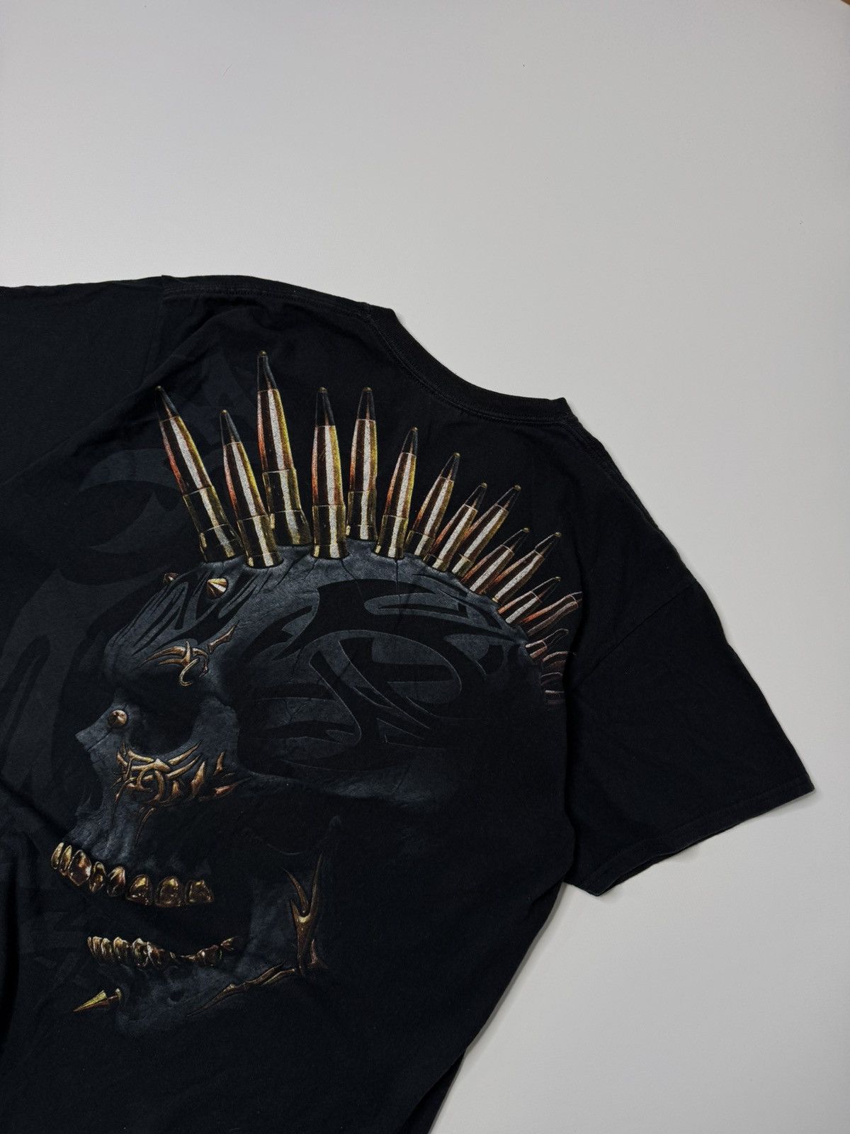 Vintage Vintage avant garde washed tee skull swag y2k 00s skater sk8 Size US M / EU 48-50 / 2 - 5 Thumbnail