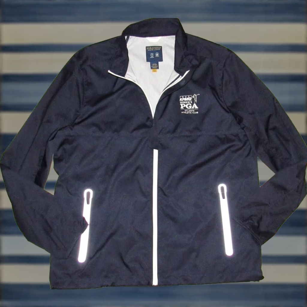 Ralph Lauren Polo RALPH LAUREN Atlanta Athletic Club Jacket Large Polo RALPH LAUREN Atlanta Athletic Club Womens PGA Tournament Golf Jacket Large Size L / US 10 / IT 46 - 1 Thumbnail