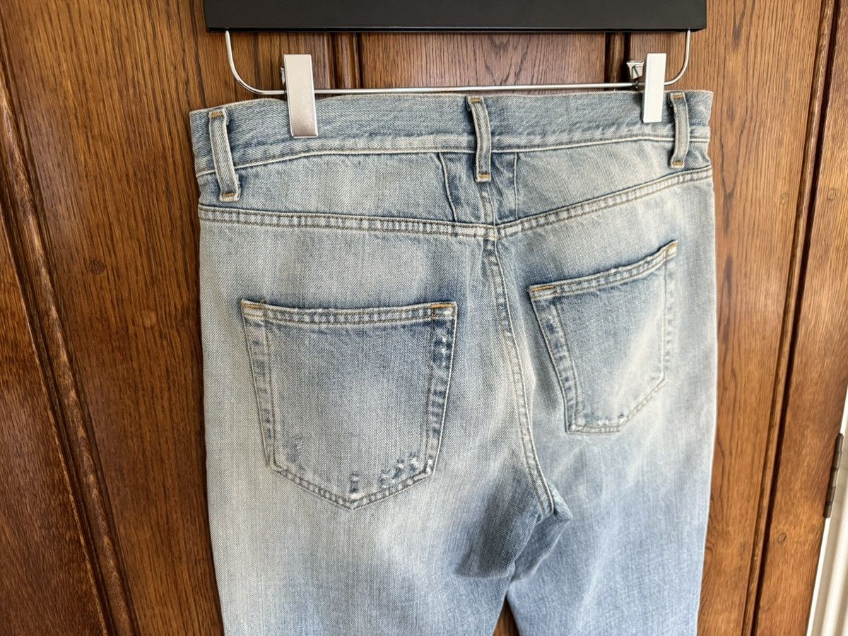 Saint Laurent Paris SS16 Saint Laurent knee rip trash jeans Hedi 29 D02 skinny Size US 29 - 18 Thumbnail
