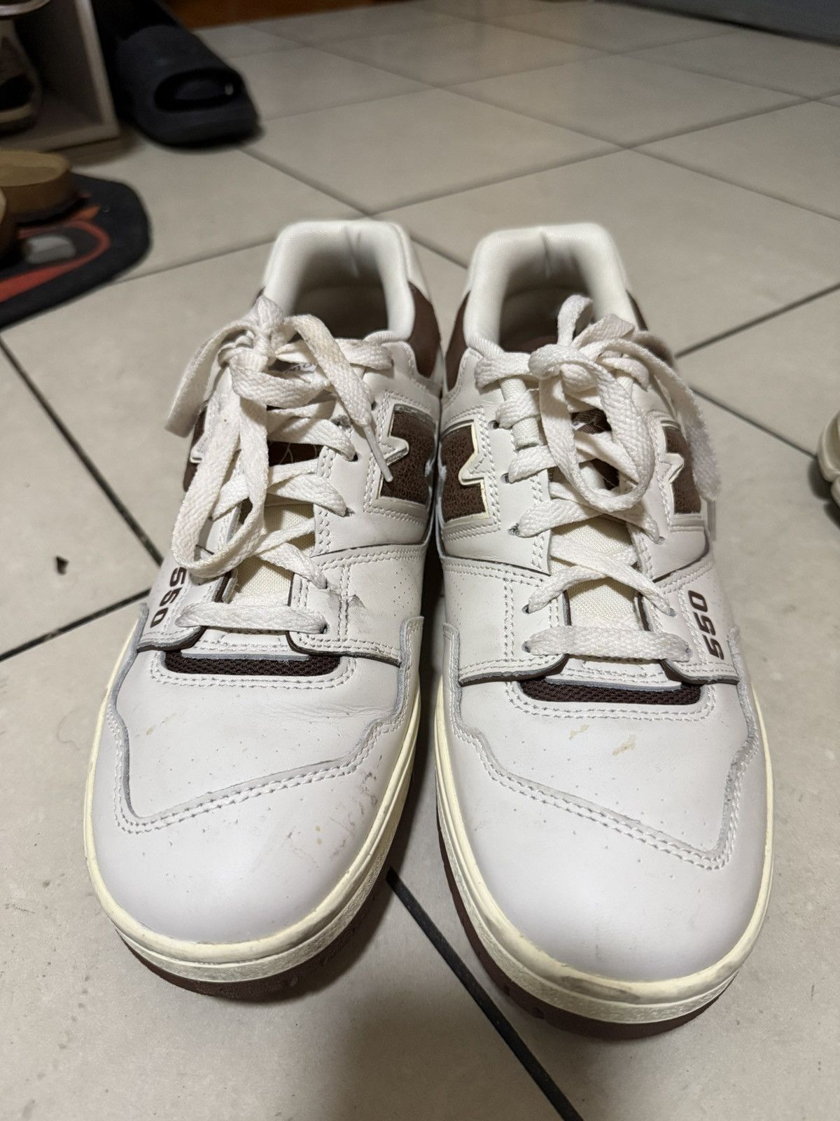 Aime Leon Dore × New Balance Aime Leon Dore x New Balance 550 - Brown Size US 9.5 / EU 42-43 - 5 Thumbnail