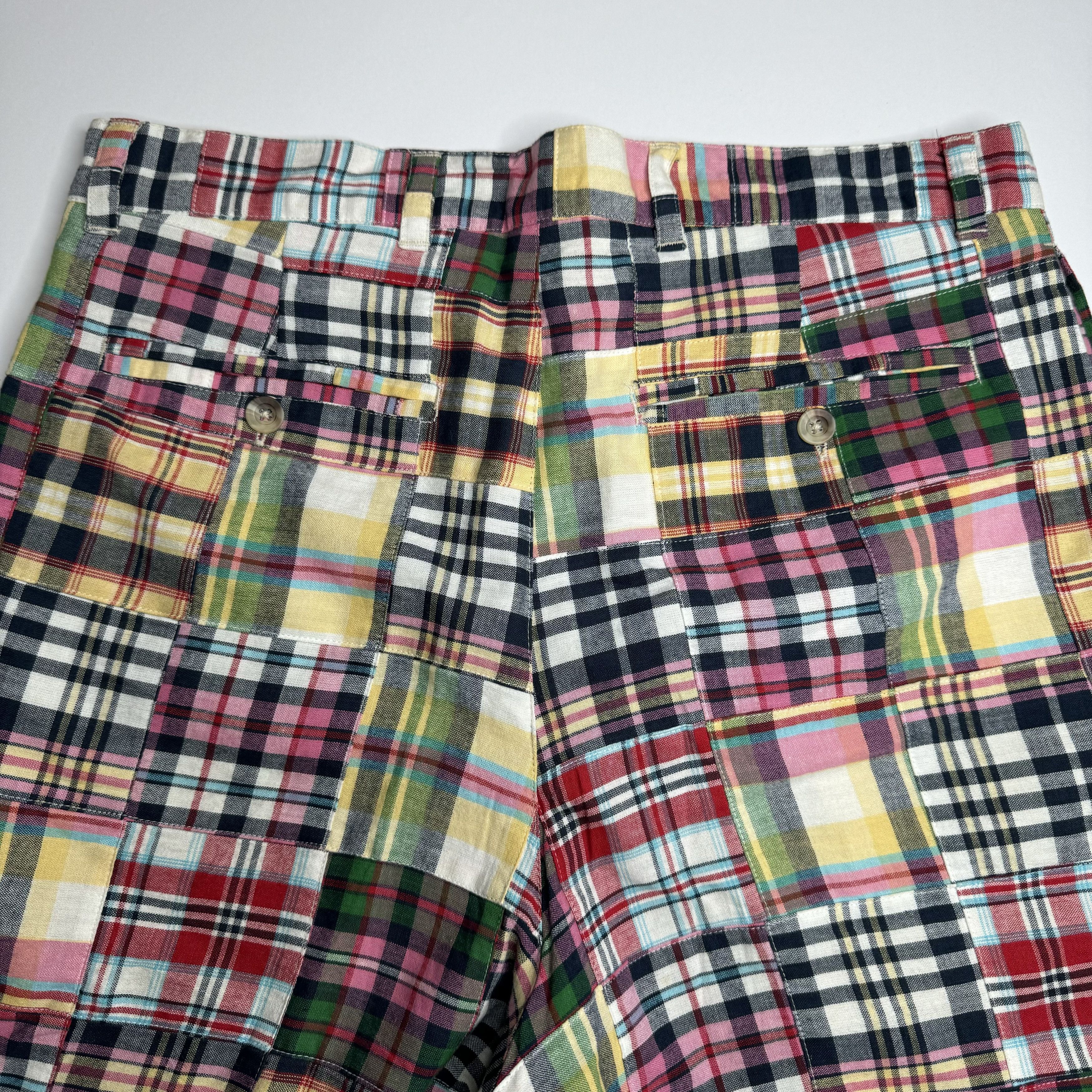 Alexander Julian Alexander Julian Southern Patchwork Madras Plaid Shorts Size US 32 / EU 48 - 8 Thumbnail