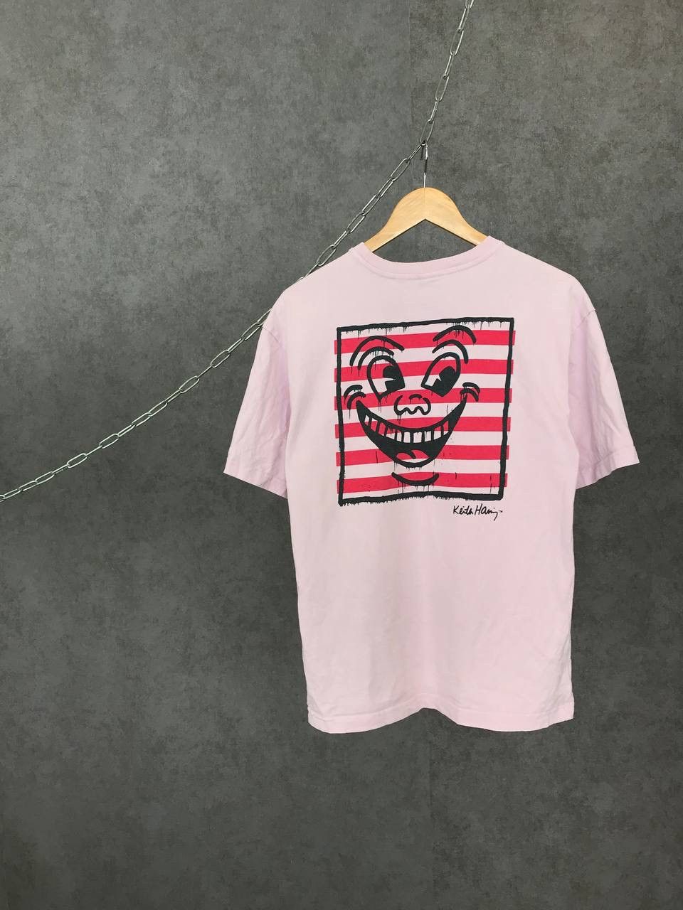 Keith Haring Keith Haring designer big logo tee Size US S / EU 44-46 / 1 - 1 Thumbnail