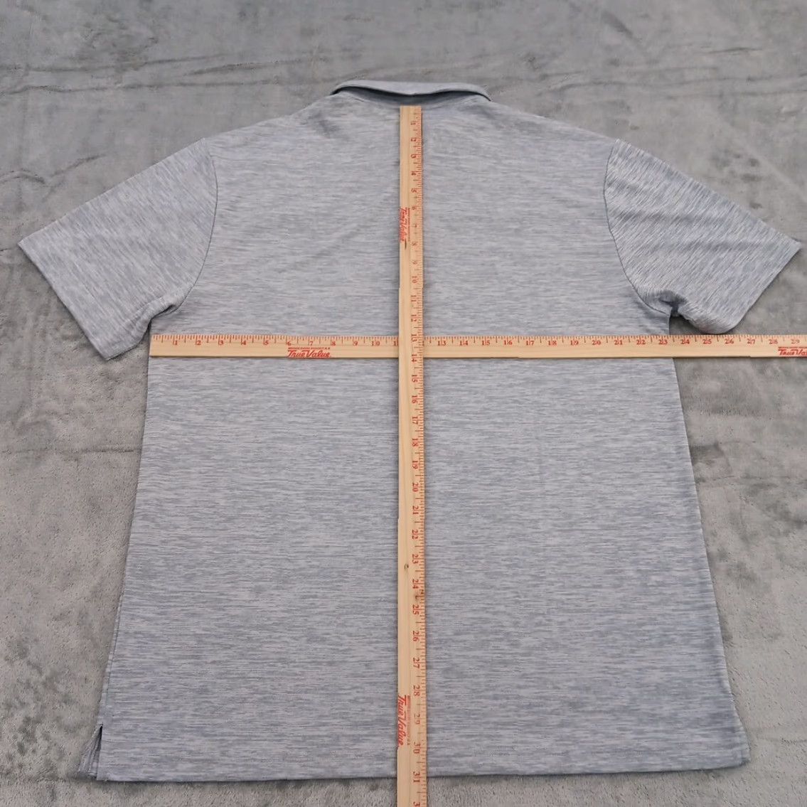 Vintage Joymasar Polo Shirt Mens XL Heather Gray Short Sleeve Polo Collar Gray XL Mens Shirts Size US XL / EU 56 / 4 - 5 Thumbnail