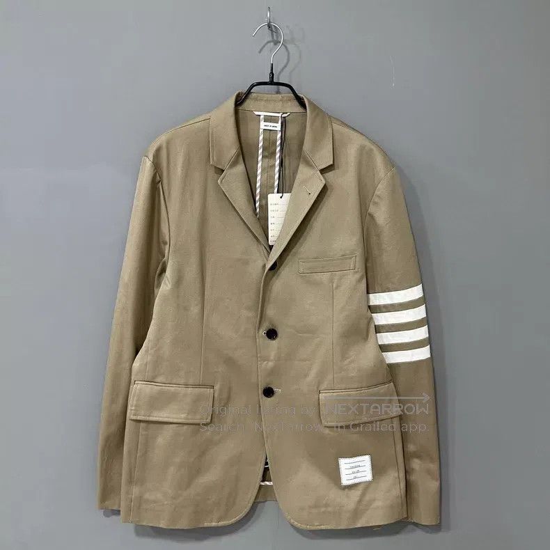 Thom Browne Thom Browne Classic Four Stripe Jacket Size US M / EU 48-50 / 2 - 1 Thumbnail