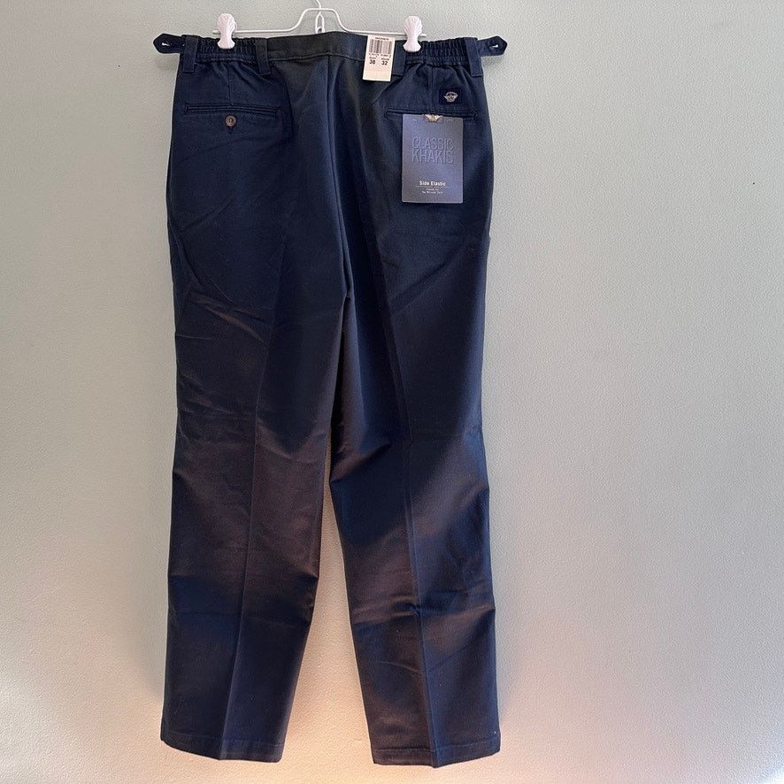 Dockers Dockers navy chino khaki classic fit pants size 38 NWT Size US 38 / EU 54 - 2 Thumbnail