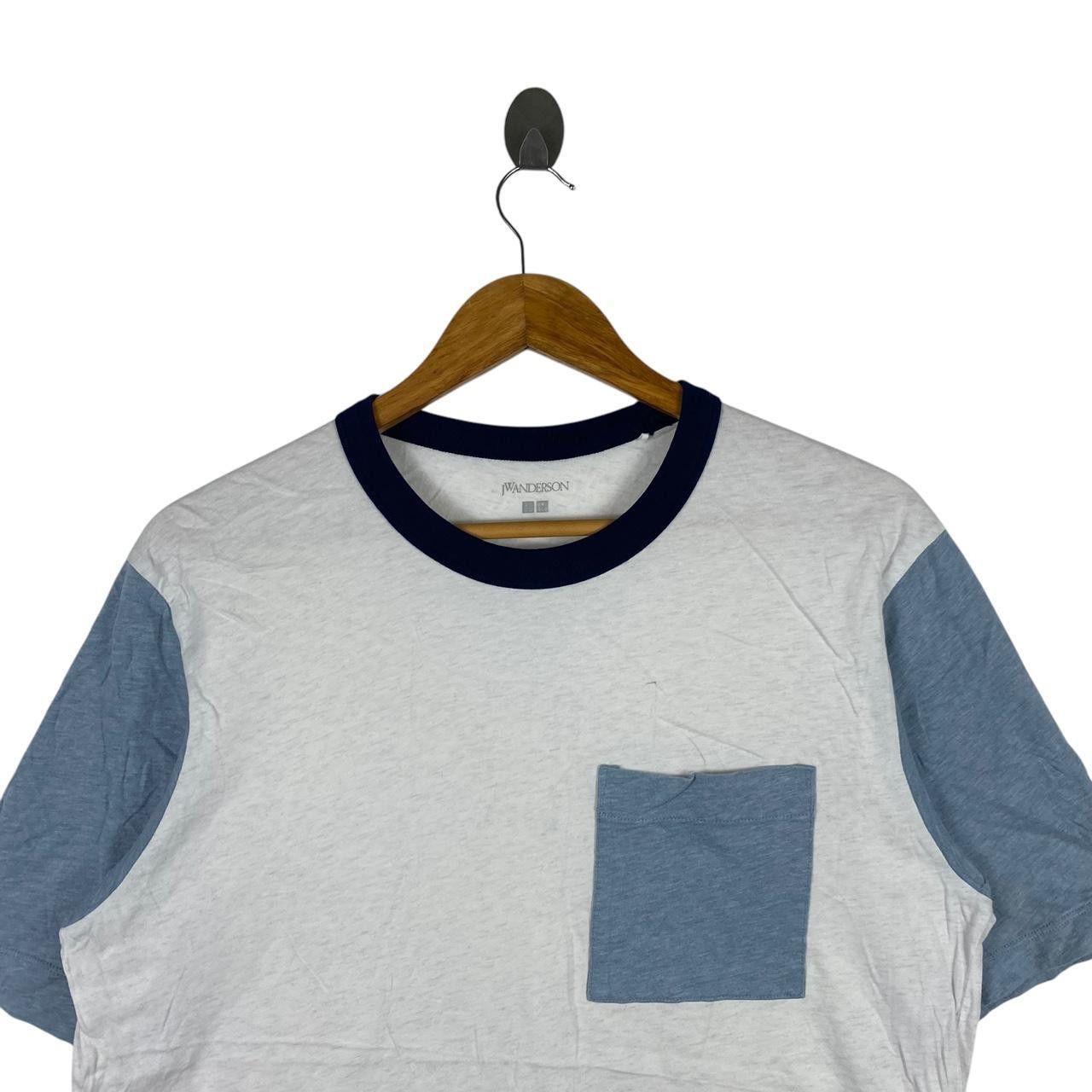 JW Anderson JW ANDERSON x UNIQLO Raglan Pocket Ringer Plain Tee Shirt Size US M / EU 48-50 / 2 - 2 Thumbnail