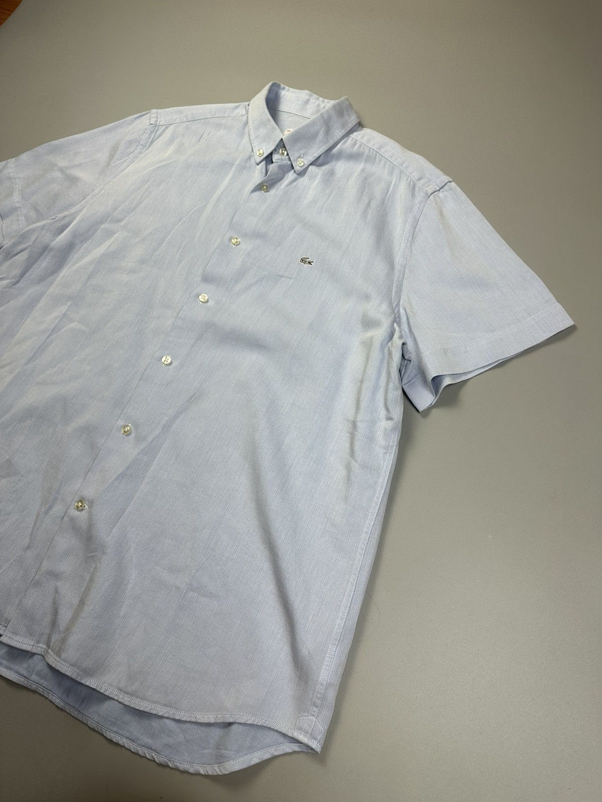 Lacoste Lacoste VTG light button shirt Polo Size US L / EU 52-54 / 3 - 2 Thumbnail