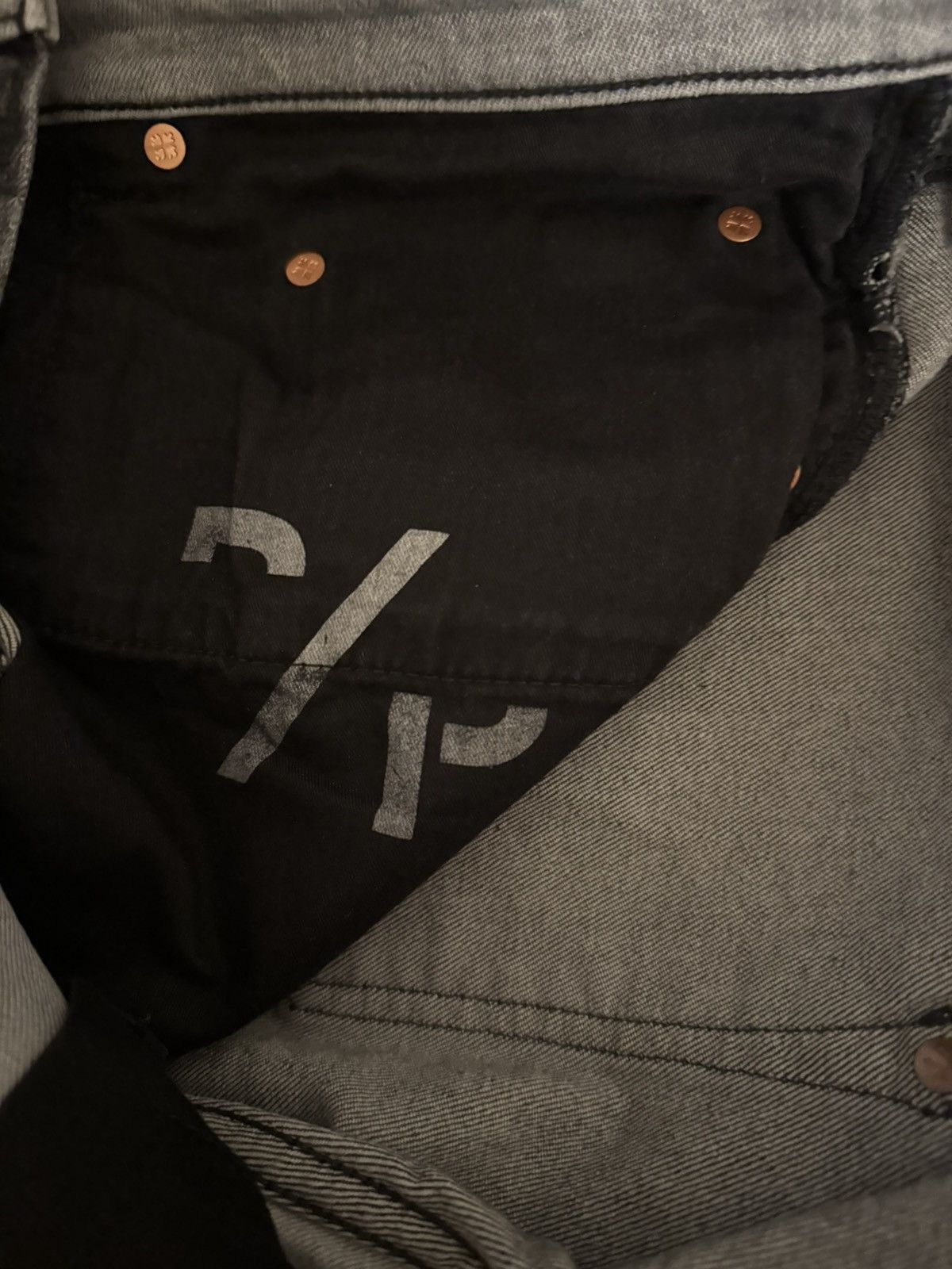 Purple Brand PURPLE BRAND JEANS - P001-TWB / TWO-TONE BLACK Size US 38 / EU 54 - 3 Thumbnail