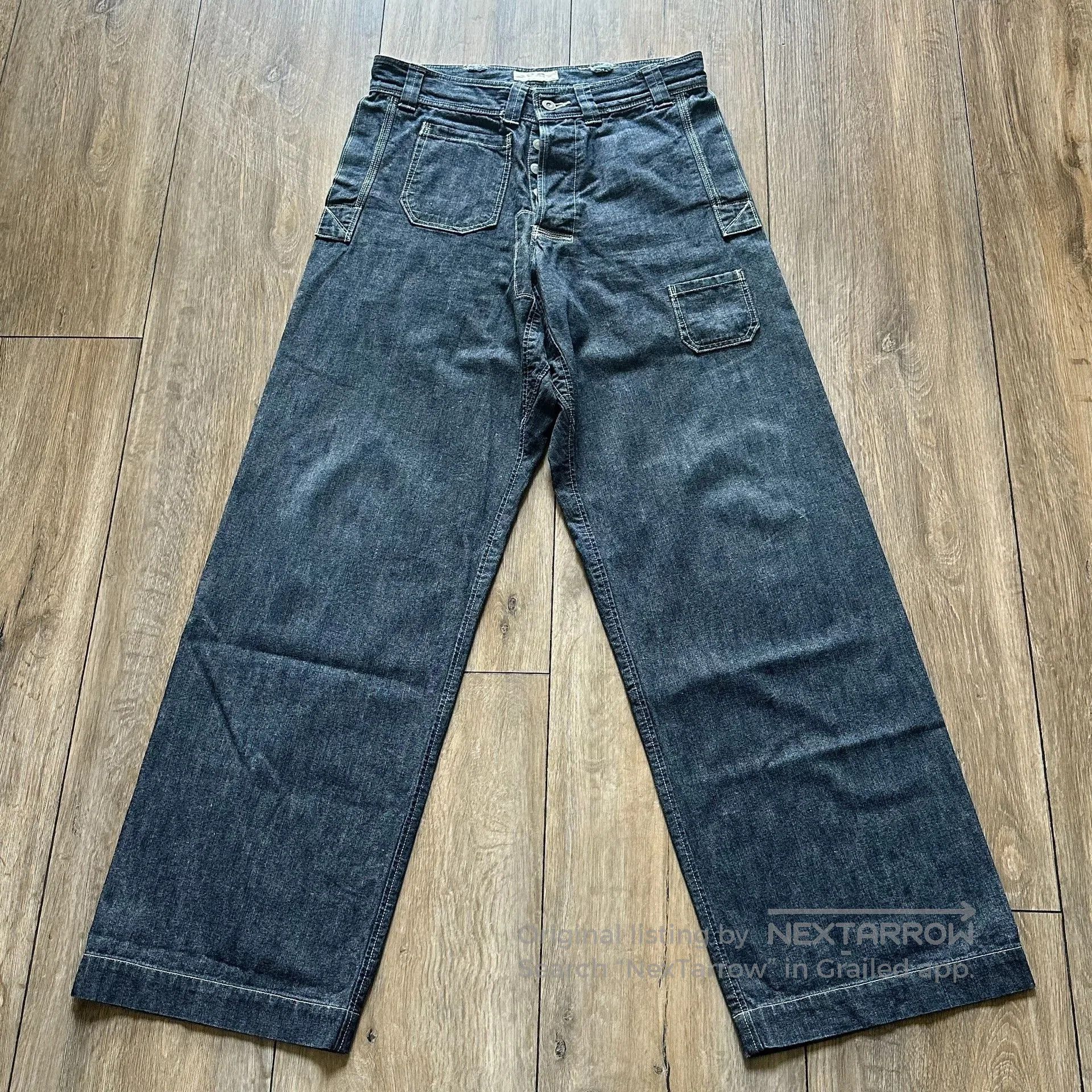 Jelado Jelado John Gluckow Denim Painter Pants. Size US 32 / EU 48 - 3 Thumbnail