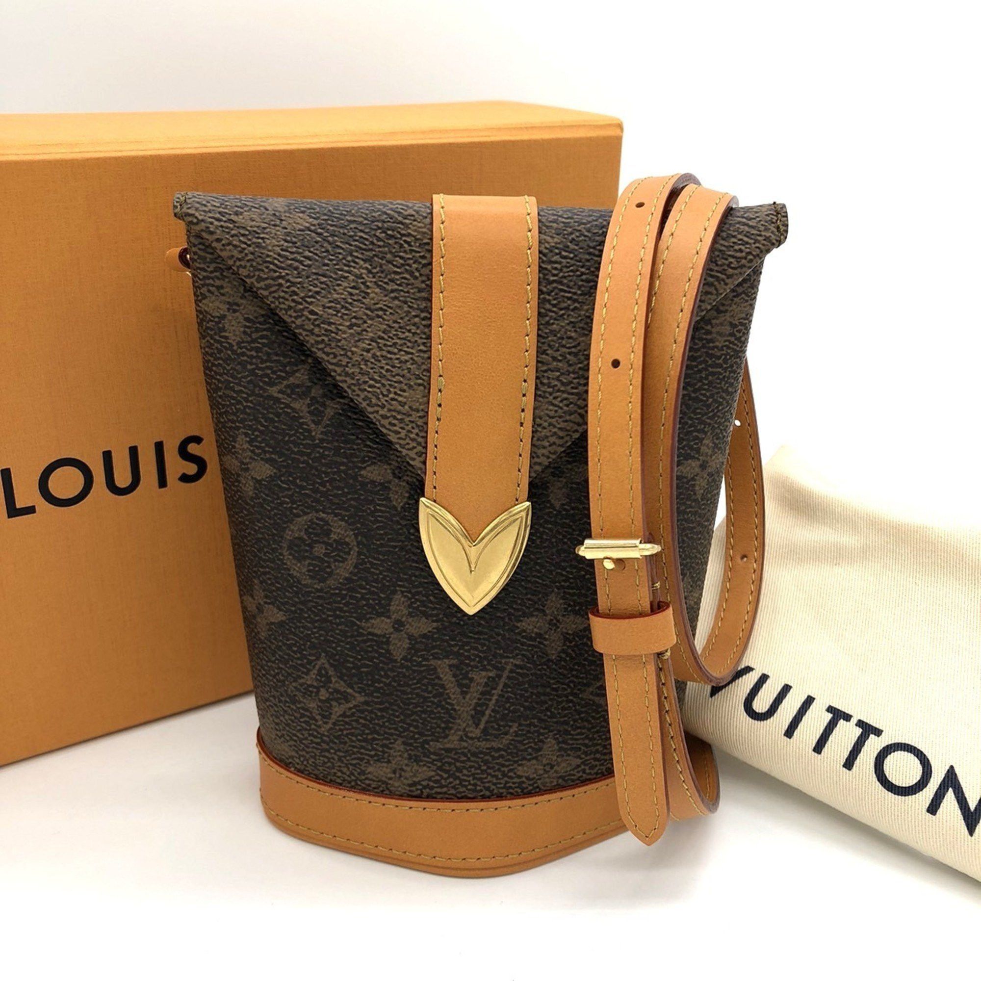 Louis Vuitton Enpelop Pouch M11629 Shoulder Bag Monogram Dust Brown Women's Itcj3Mjw4S