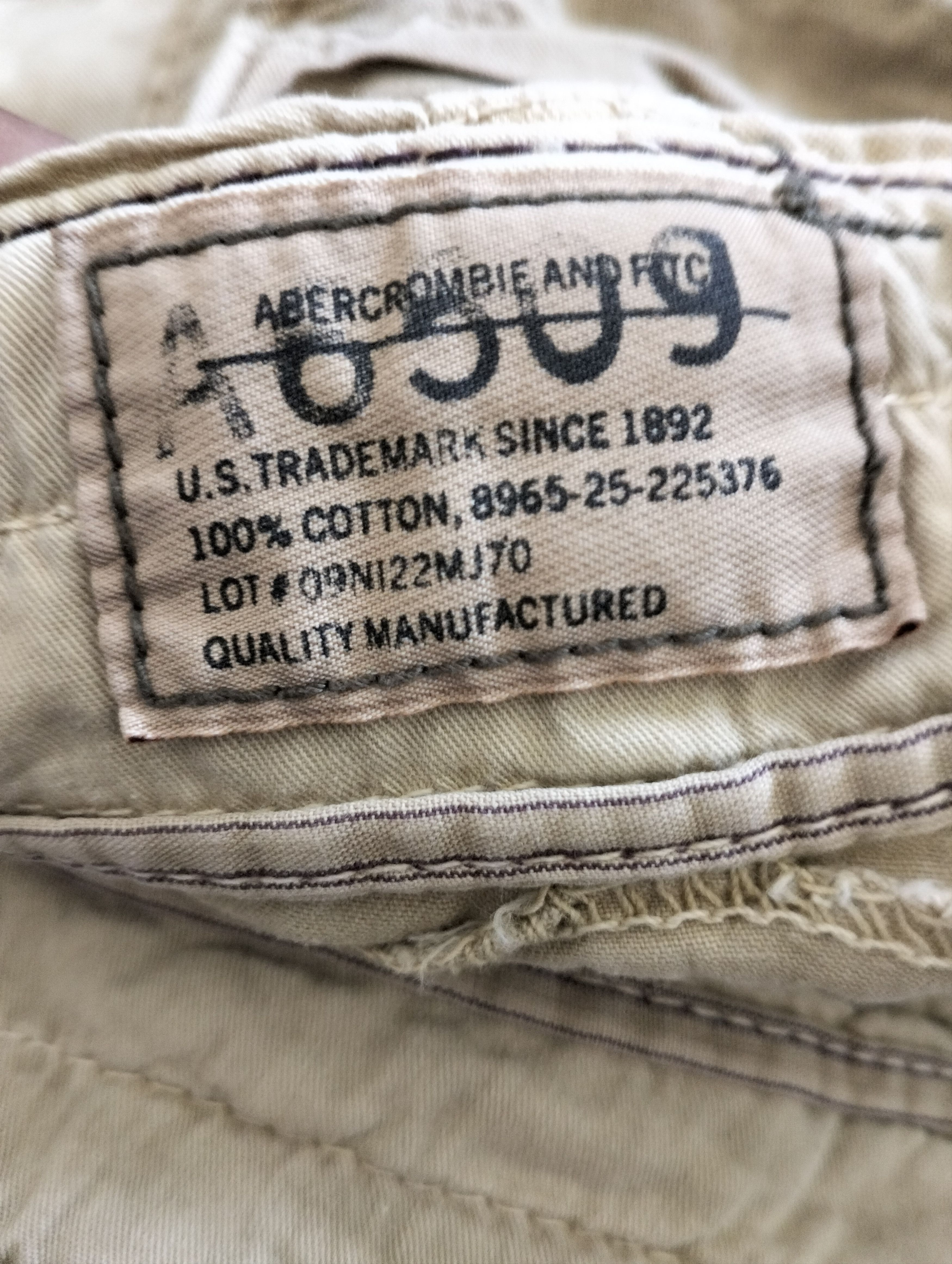 Abercrombie & Fitch Abercrombie Cargo pants Size US 36 / EU 52 - 16 Thumbnail