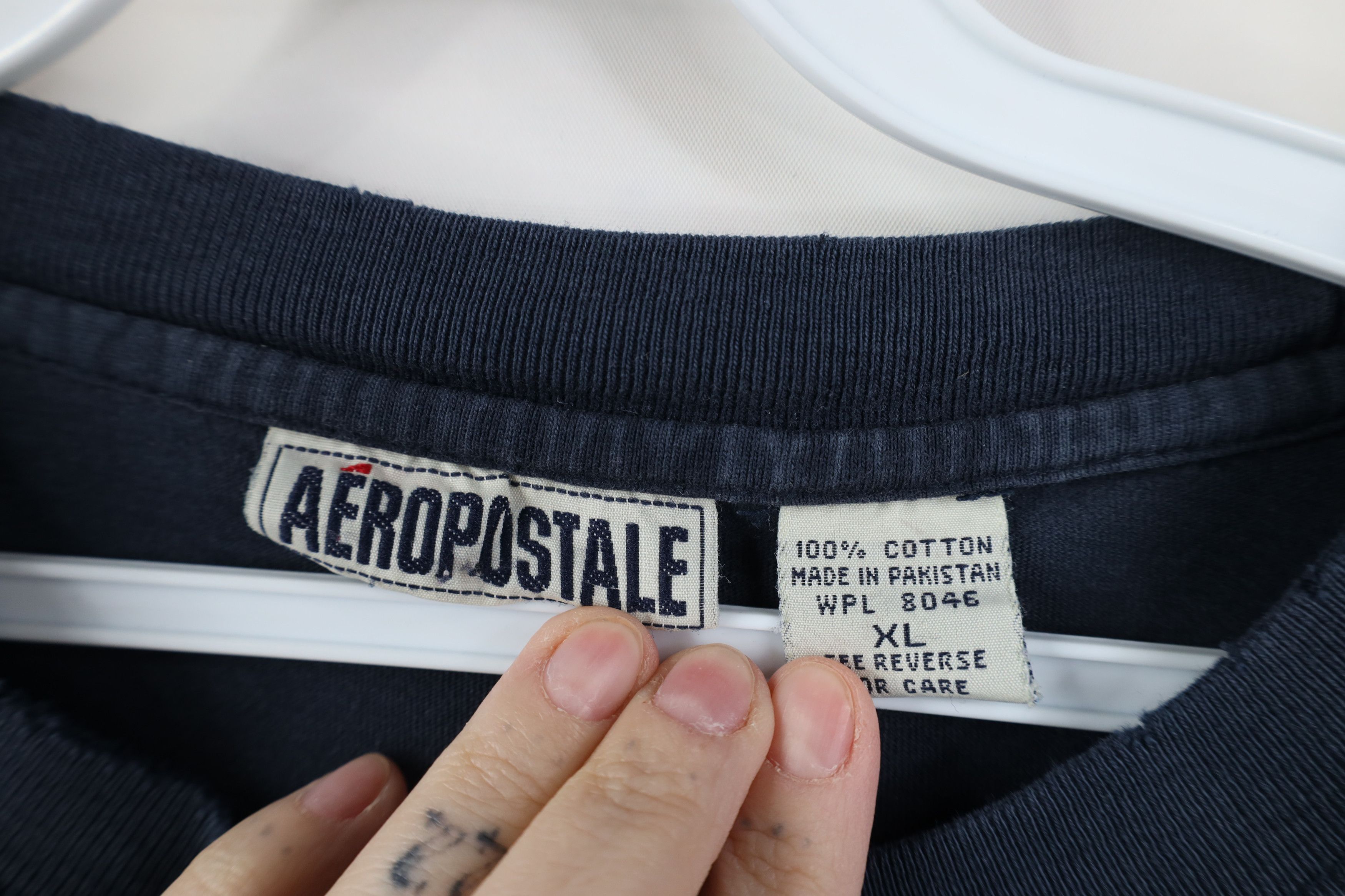 Aeropostale Vintage 90s Y2K Aeropostale Striped Long Sleeve T-Shirt Size US XL / EU 56 / 4 - 9 Thumbnail