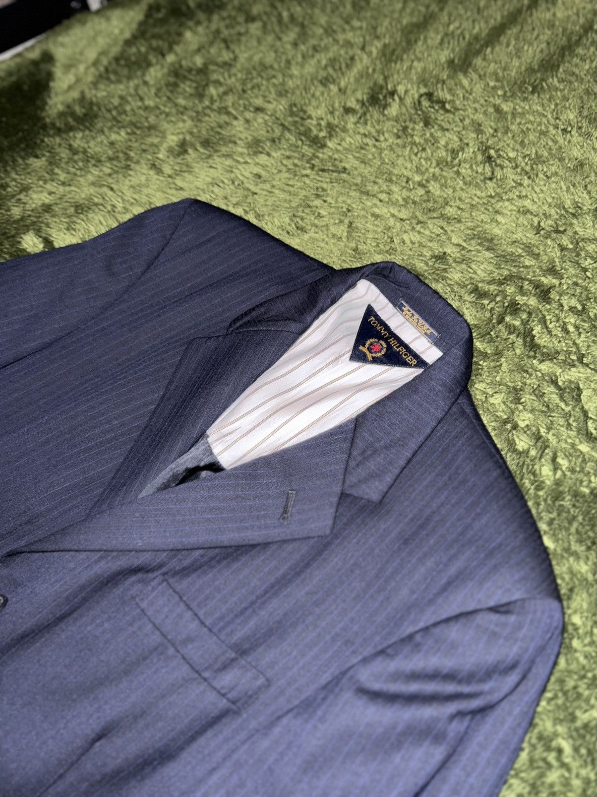 Tommy Hilfiger [44R] Tommy Hilfiger MADE IN USA Original Blazer Jacket Size 44R - 2 Thumbnail