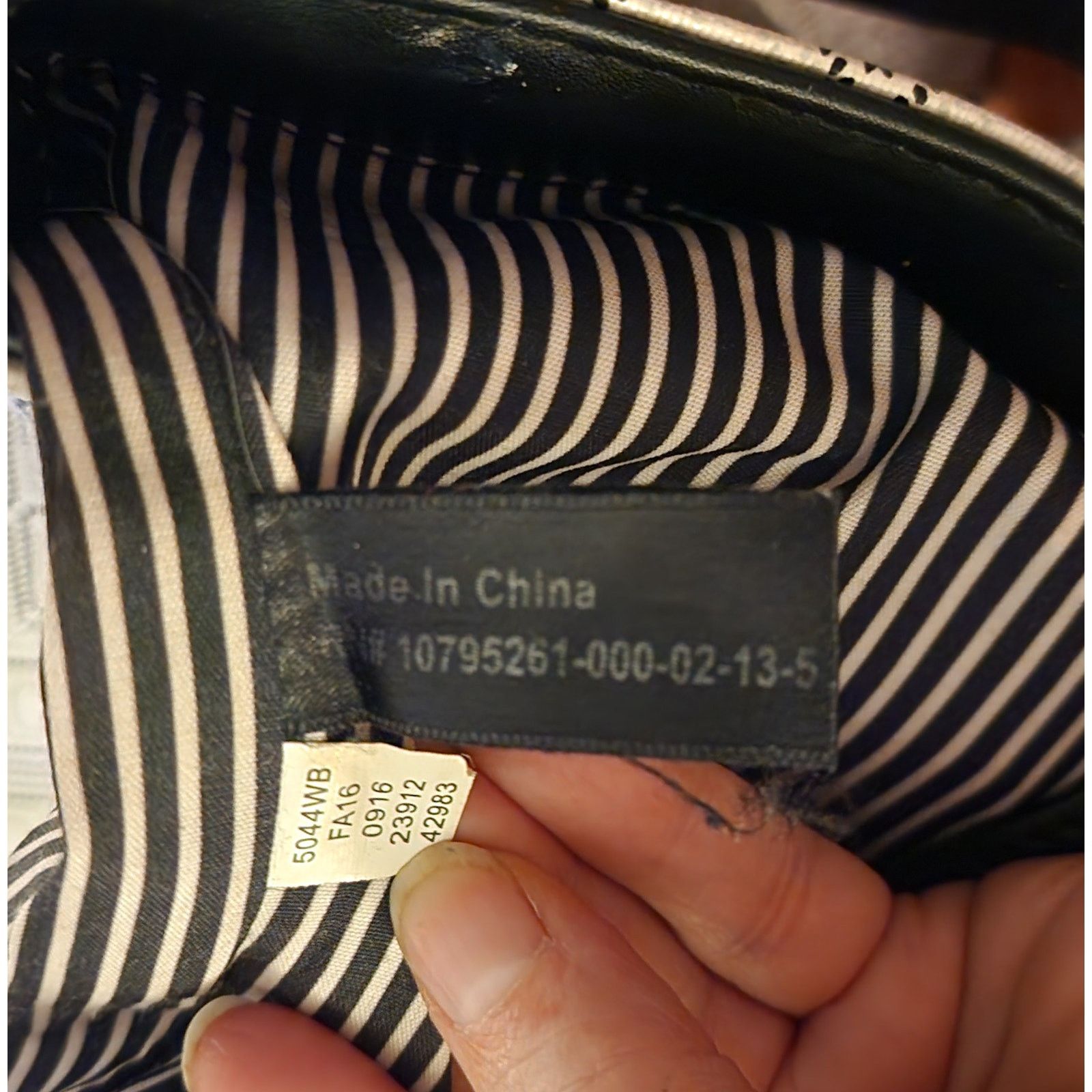 Giani Bernini Giani Bernini Women's Tote White Black Grey Diamond Print Size ONE SIZE - 9 Thumbnail
