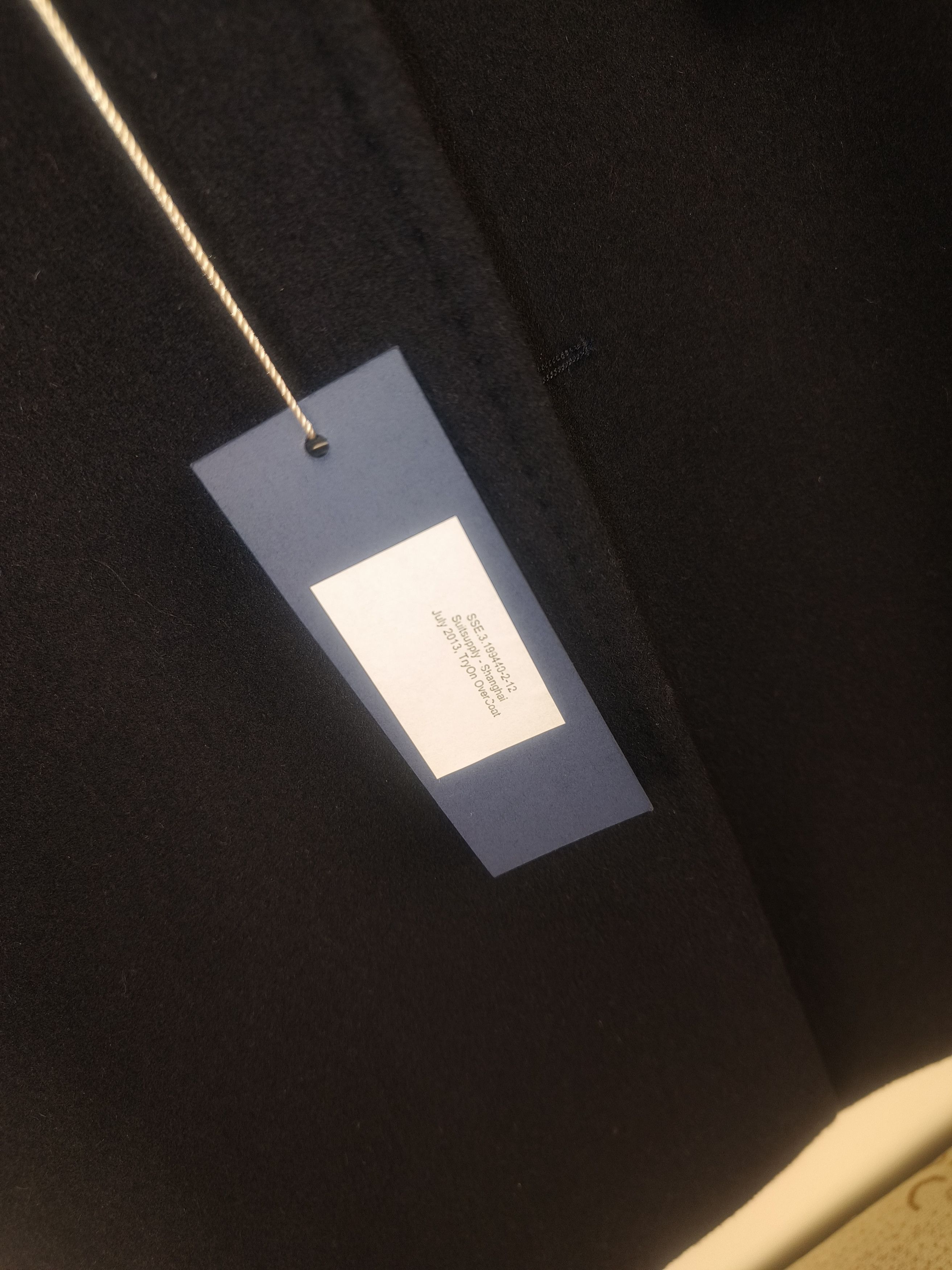 Suitsupply Suitsupply Personal Tailoring Wool Overcoat Size US S / EU 44-46 / 1 - 3 Thumbnail