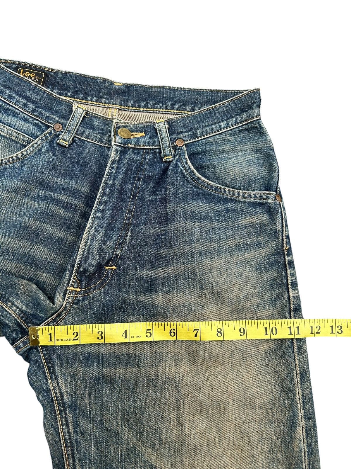 Kapital × Lee × Vintage Vintage Lee Selvedge Rusty Distressed Denim Jeans Mudwash Size US 28 / EU 44 - 18 Thumbnail