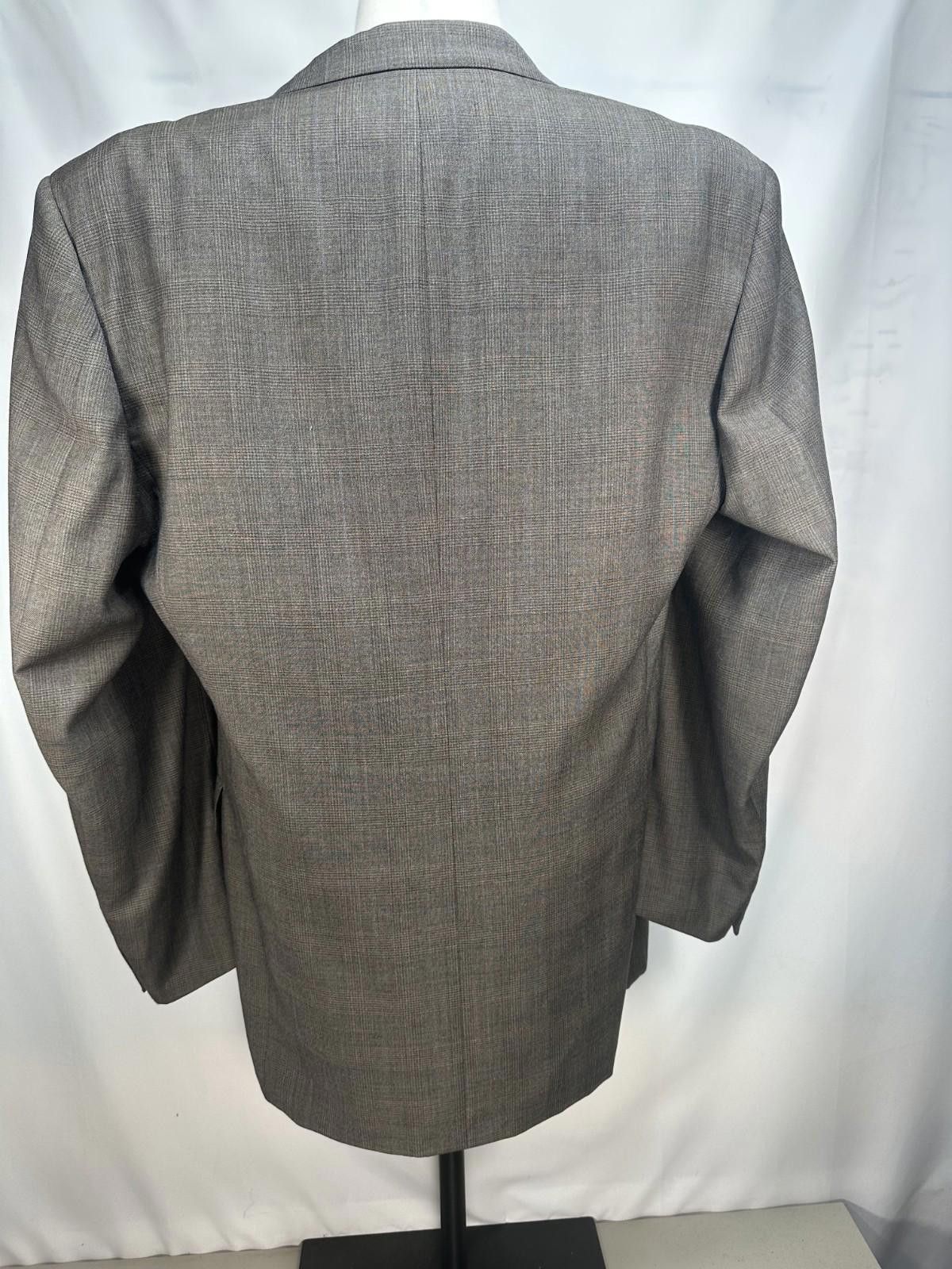 Barneys New York Piatelli Barneys New York 100% Wool 3-Button Blazer Brown 42 Size 42R - 2 Thumbnail