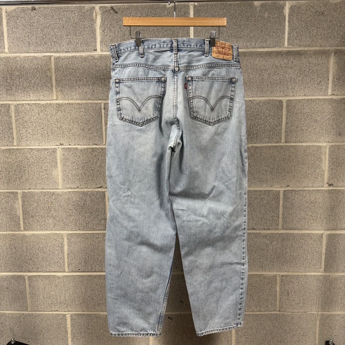 Levi's Levi's 560 Baggy Thrashed Faded Jeans ERD Grunge Chrome Size US 38 / EU 54 - 2 Thumbnail