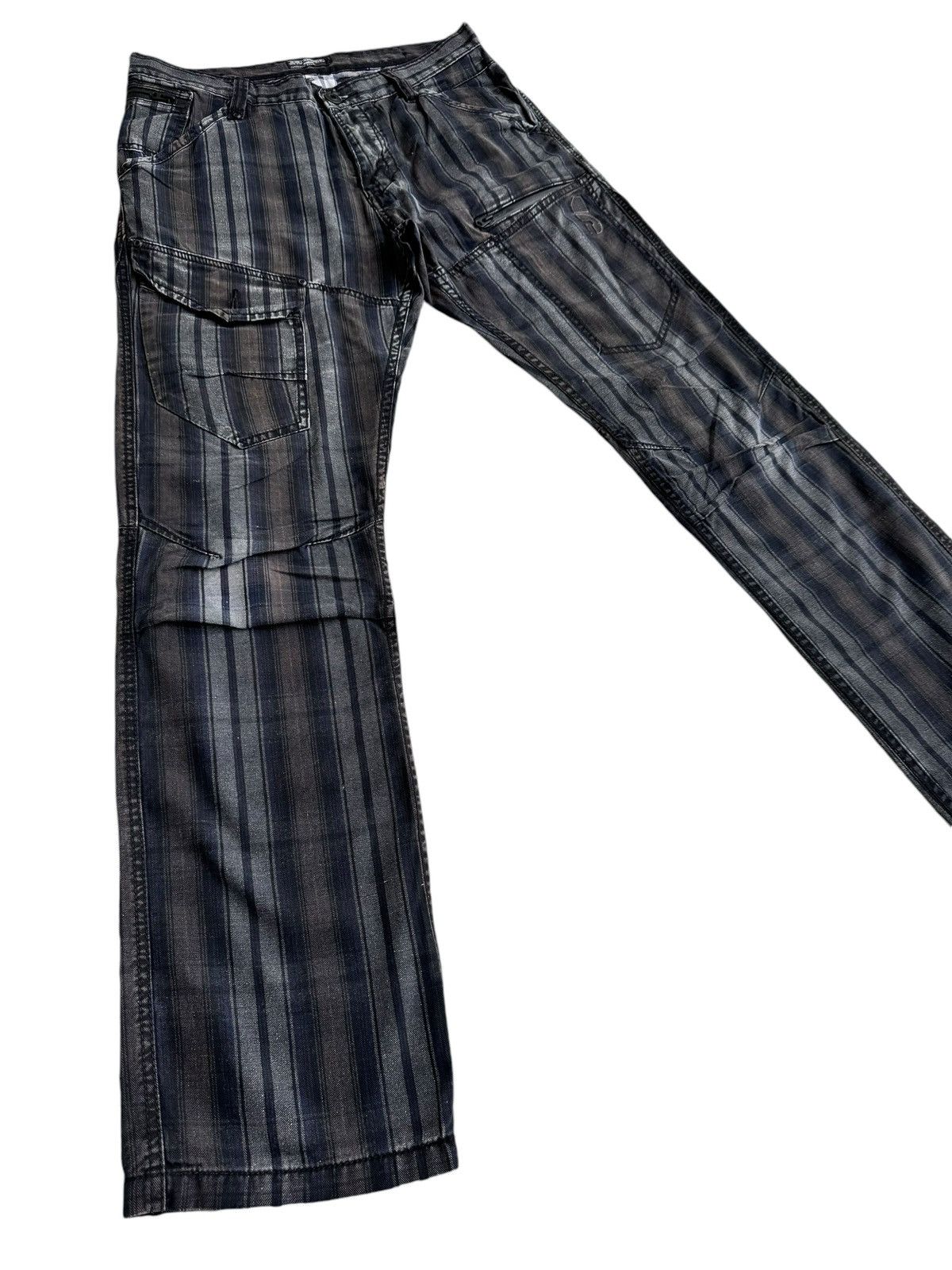 Japanese Brand ⚡️⚡️Japanese Brand Celio All Over Stripe Pants Size US 32 / EU 48 - 3 Thumbnail