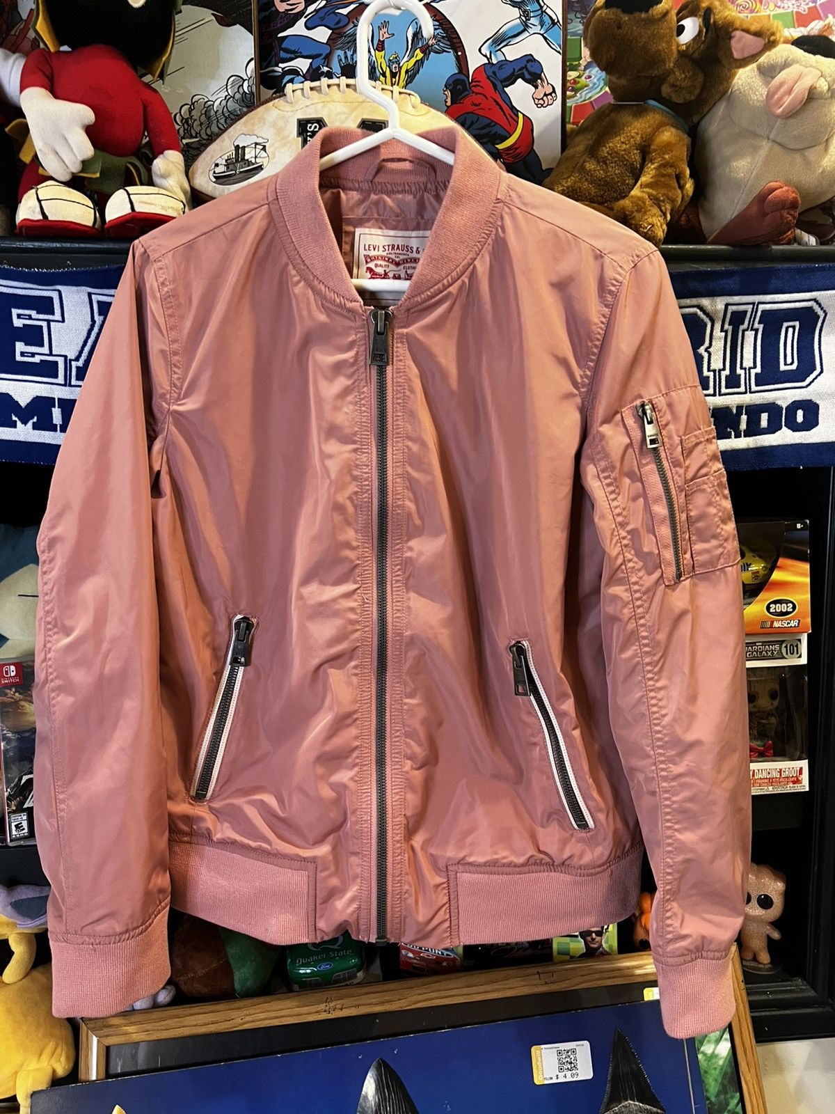 Levi's × Vintage New with Tags Levi Pink Jacket Size US M / EU 48-50 / 2 - 1 Thumbnail