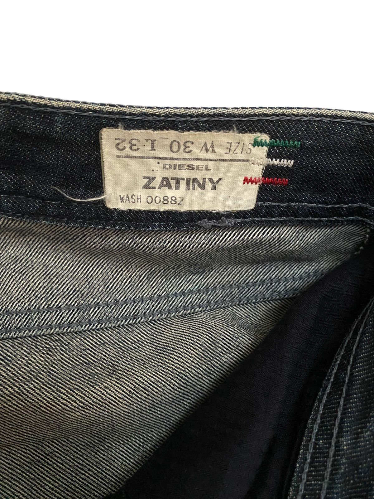 Vintage Vintage Brand Diesel Patchwork Jeans 1990s Size US 30 / EU 46 - 9 Thumbnail