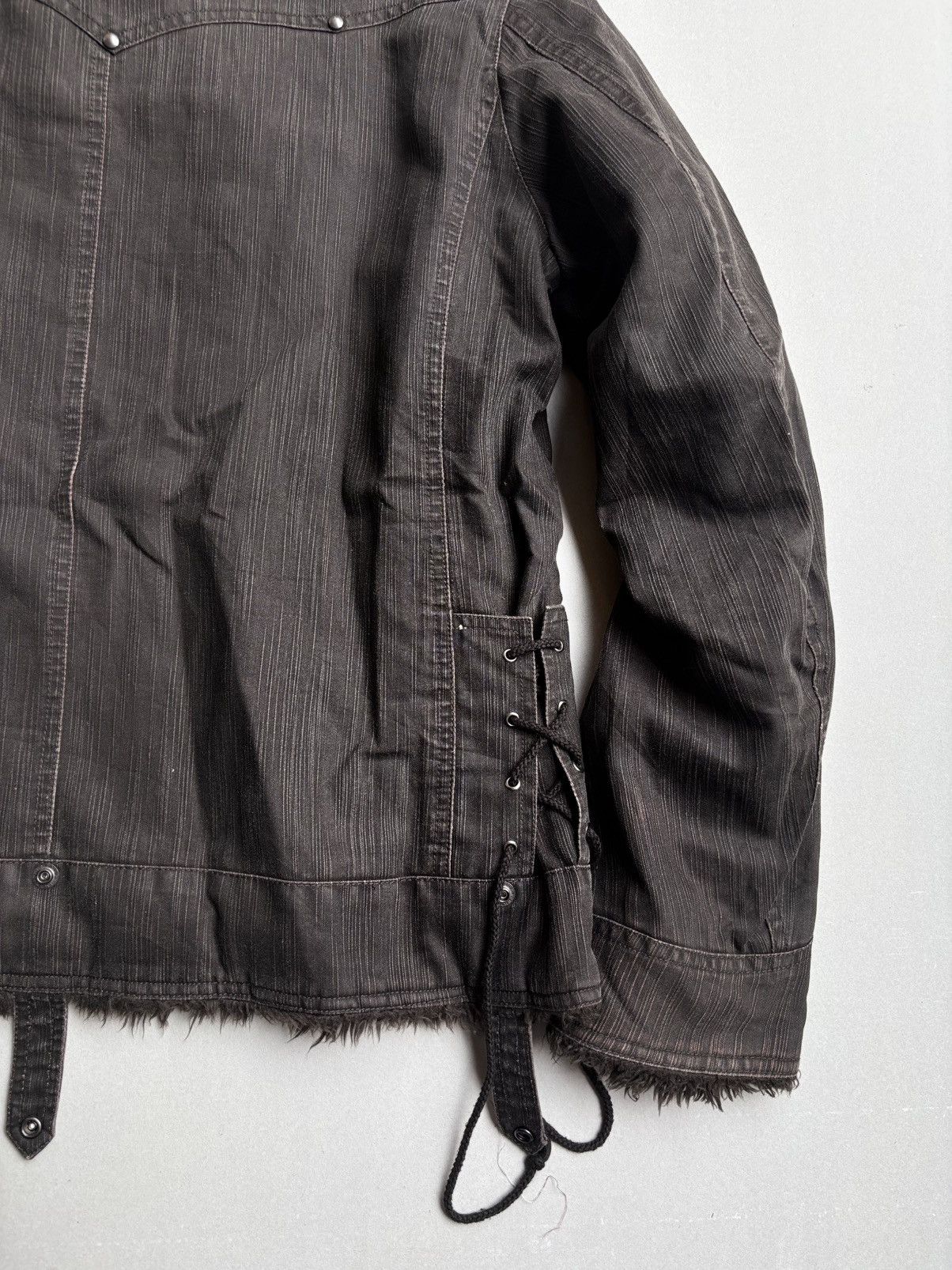 If Six Was Nine Mossino lace up jacket Size US L / EU 52-54 / 3 - 6 Thumbnail