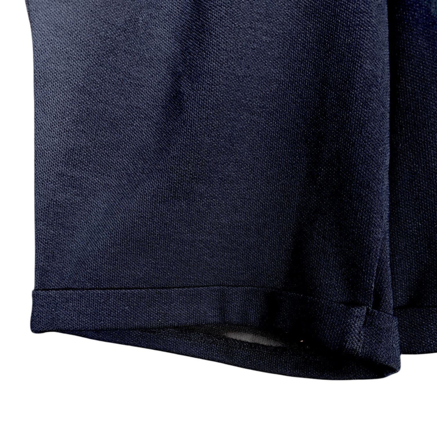 Zara Zara Dark Blue Elastic Waist 8" Inseam Casual Shorts - S Size US 30 / EU 46 - 4 Thumbnail