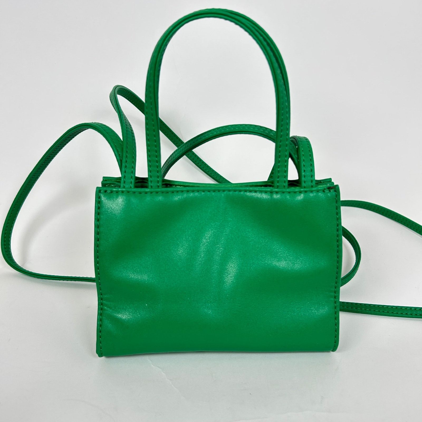 Telfar Telfar Green Small Shopping Bag Size ONE SIZE - 2 Thumbnail