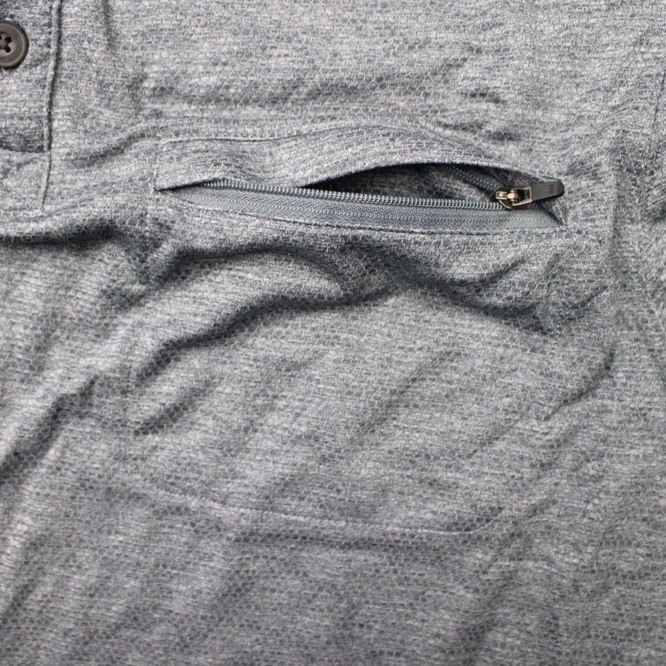 Vintage Duluth Polo Shirt Mens Large Gray Relaxed Fit Short Sleeve Polo Shirt Shirt Grays Mens Size US L / EU 52-54 / 3 - 5 Thumbnail