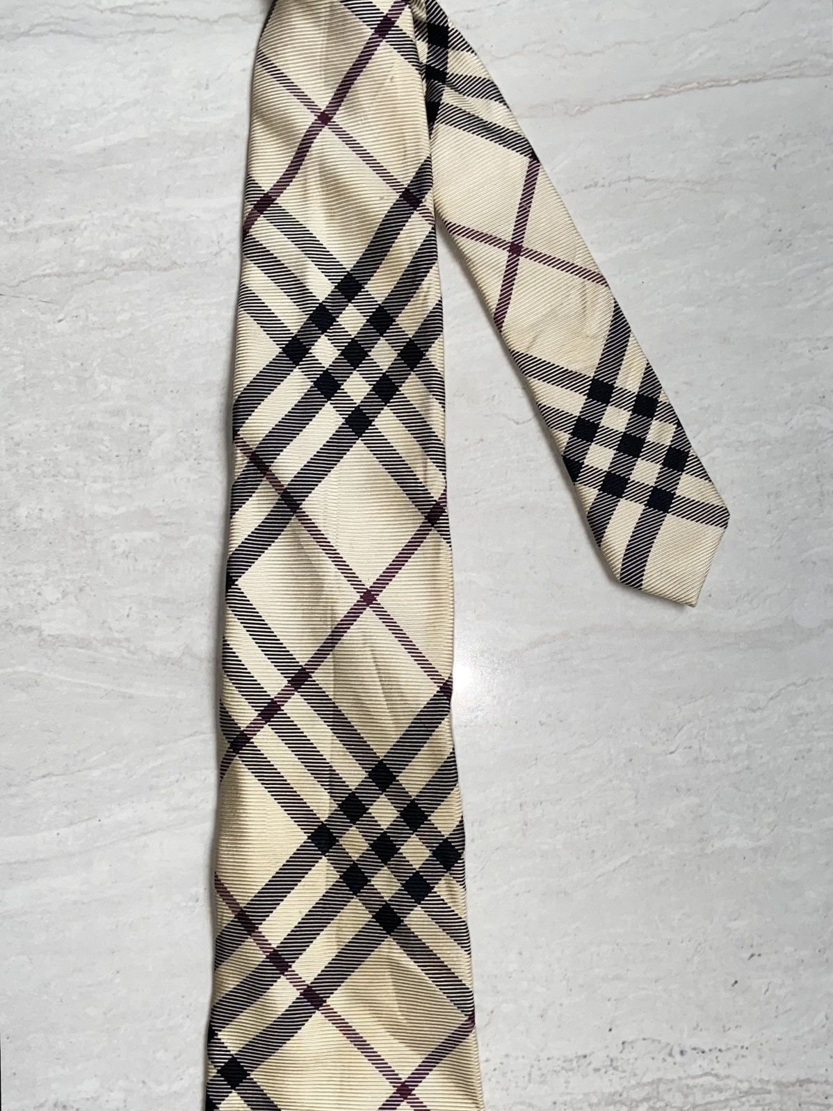 Burberry BURBERRY Striped Tie Size ONE SIZE - 8 Thumbnail