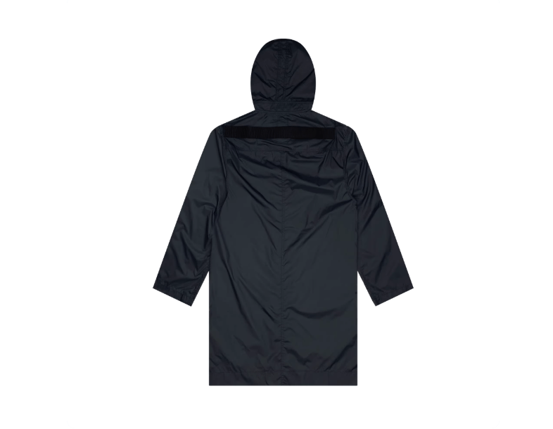 Champion × Rick Owens Rick Owens x Champion Black Nylon Hooded Raincoat Size US M / EU 48-50 / 2 - 4 Thumbnail