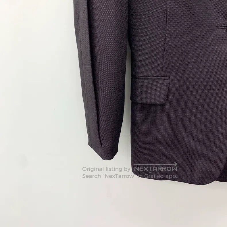 Acne Studios Acne Studios Grape Purple Wool Lapel Single Button Long Sl Size 4XL / US 24-26 - 4 Thumbnail