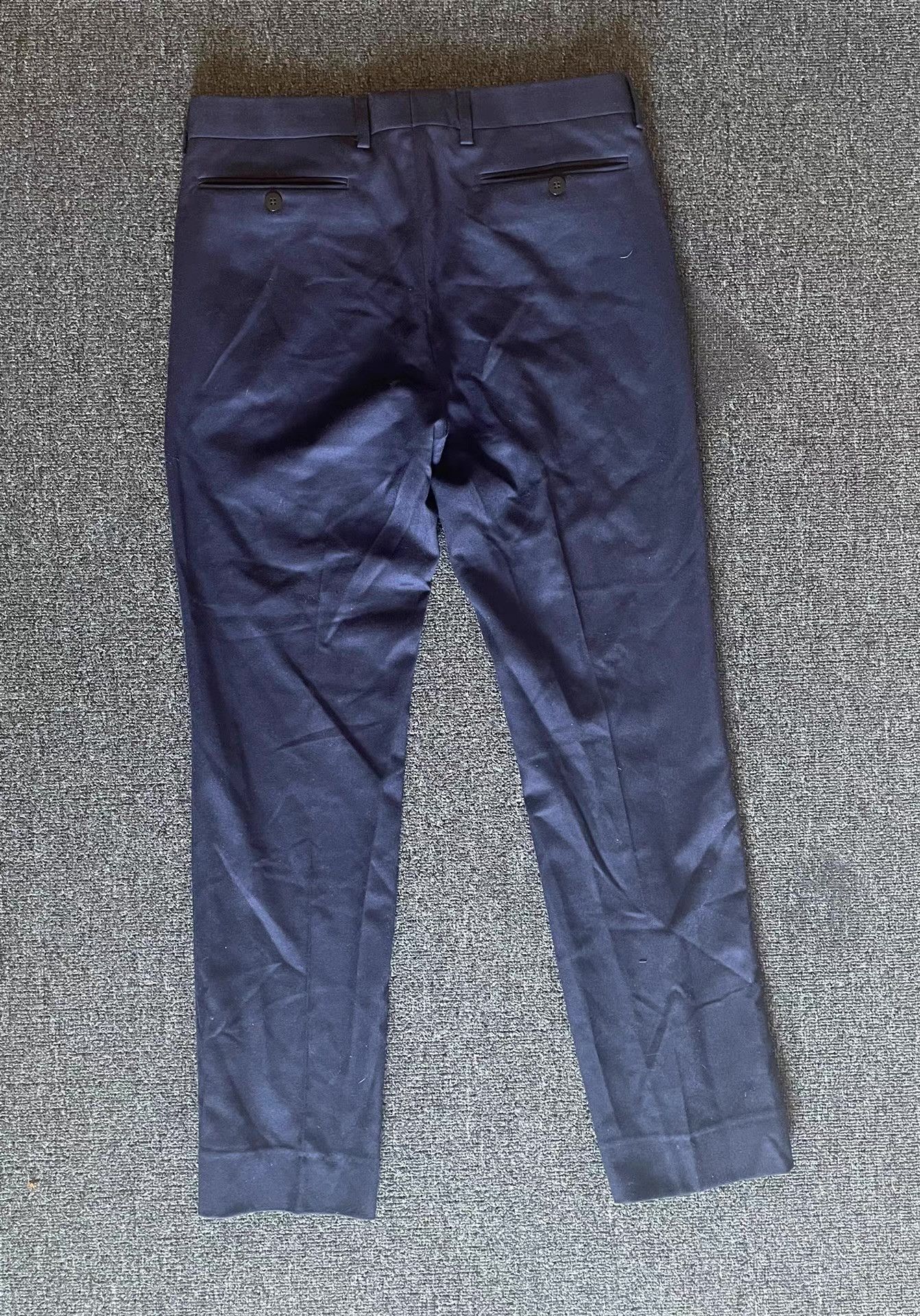 Dior Dior blue wool trousers Q4 Size US 30 / EU 46 - 3 Thumbnail